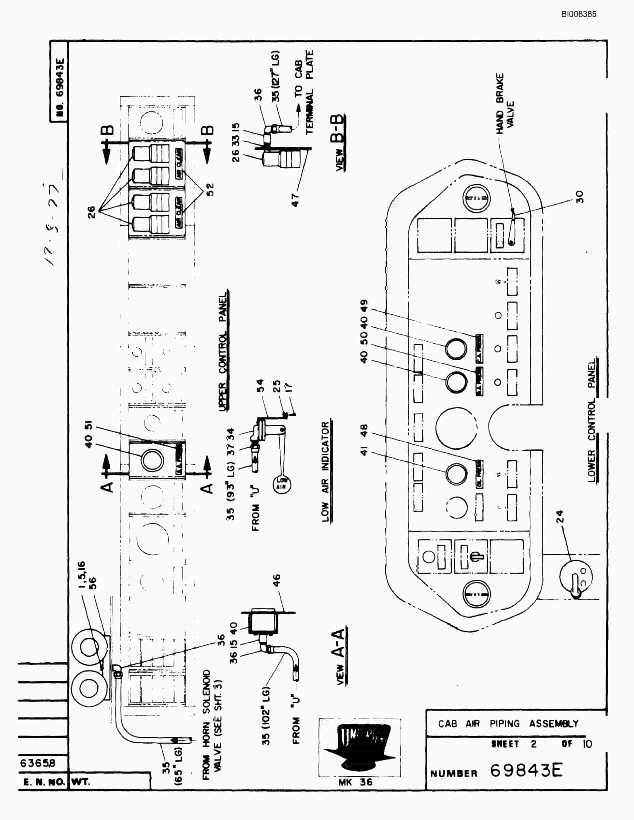 Bucyrus MK-36 Parts Catalog BI008385-2