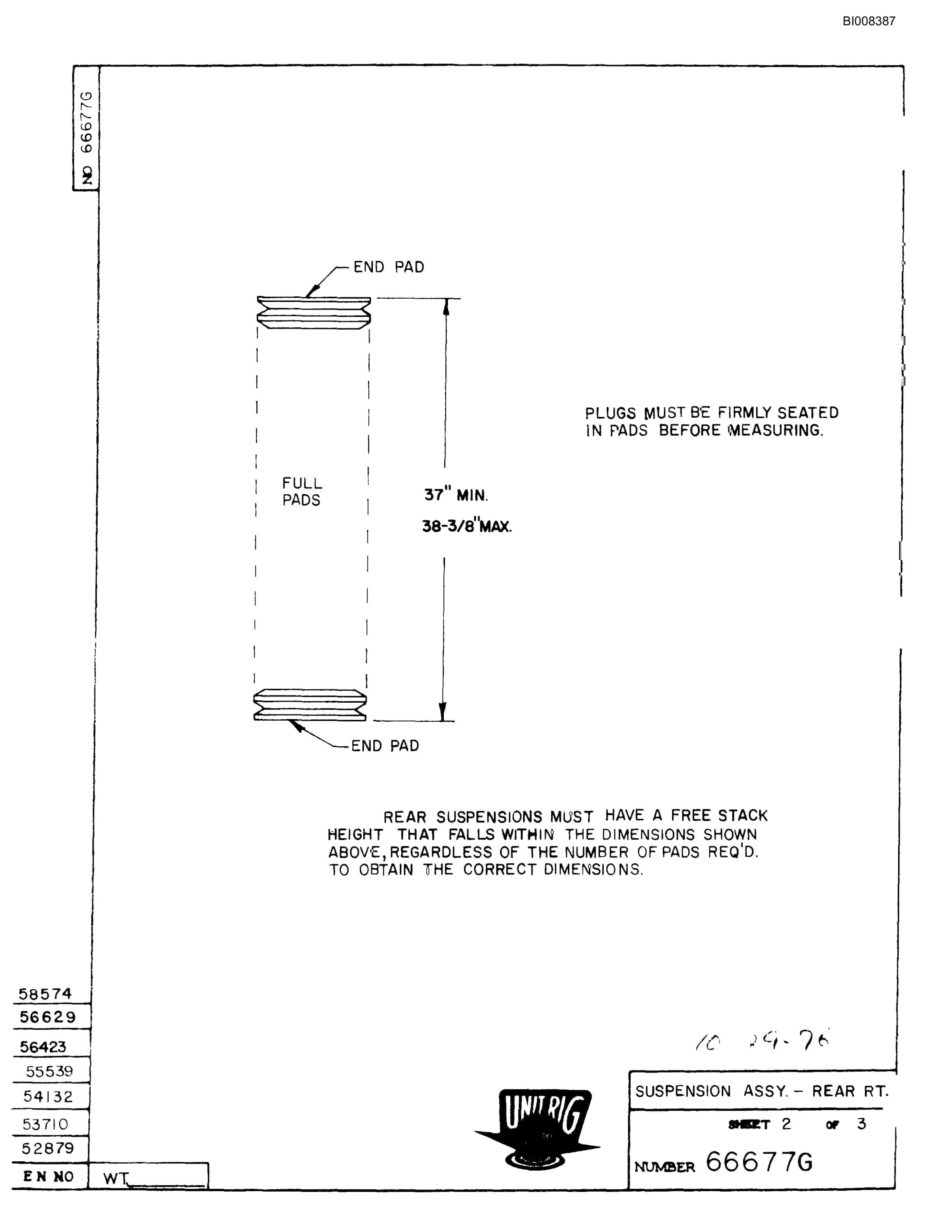 Bucyrus MK-36 Parts Catalog BI008387-2