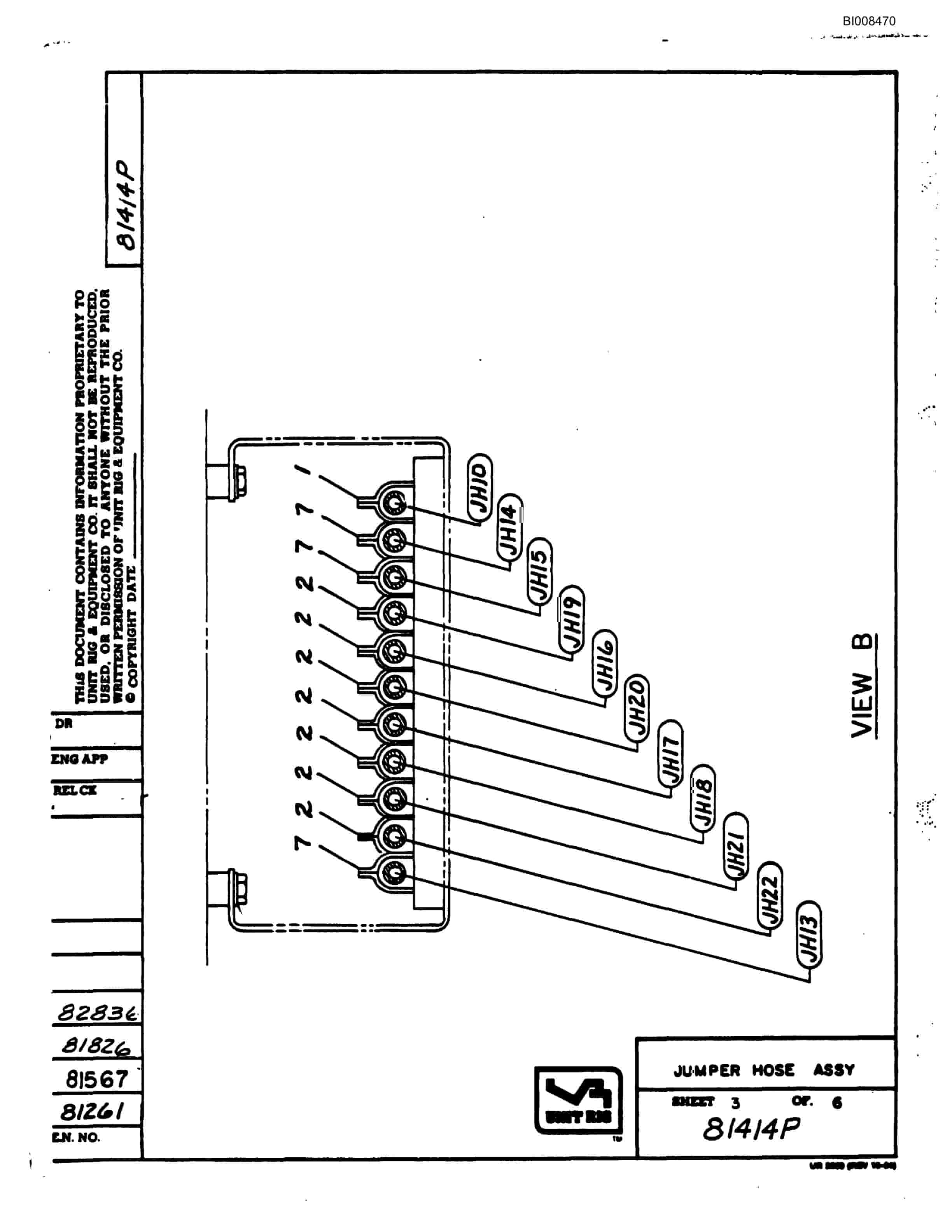 Bucyrus MK-36 Parts Catalog BI008470-3