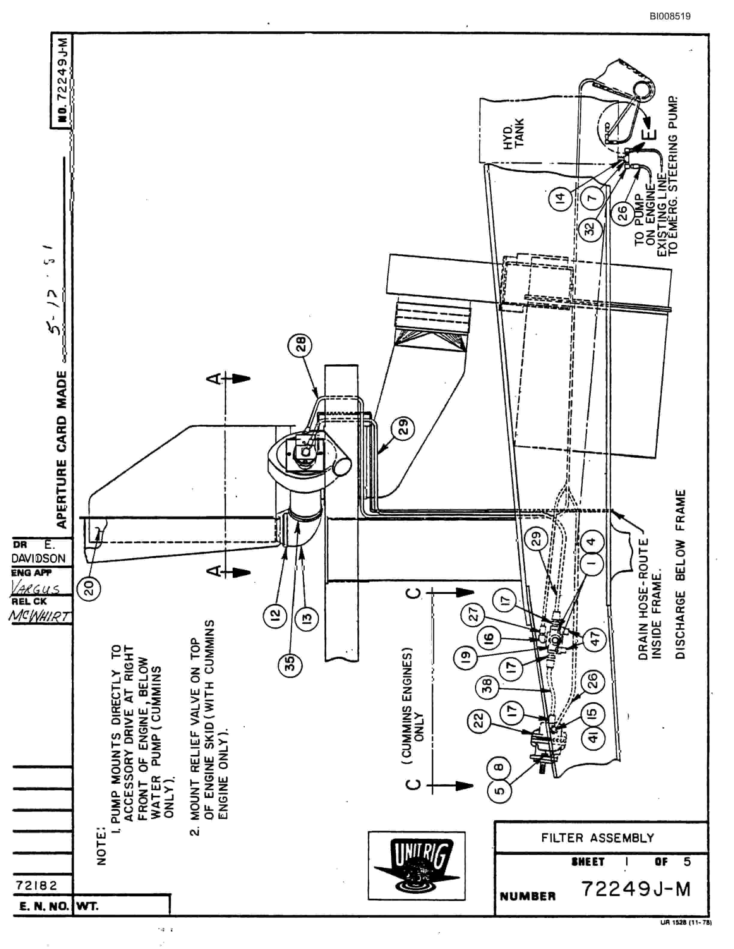 Bucyrus MK-36 Parts Catalog BI008519-4