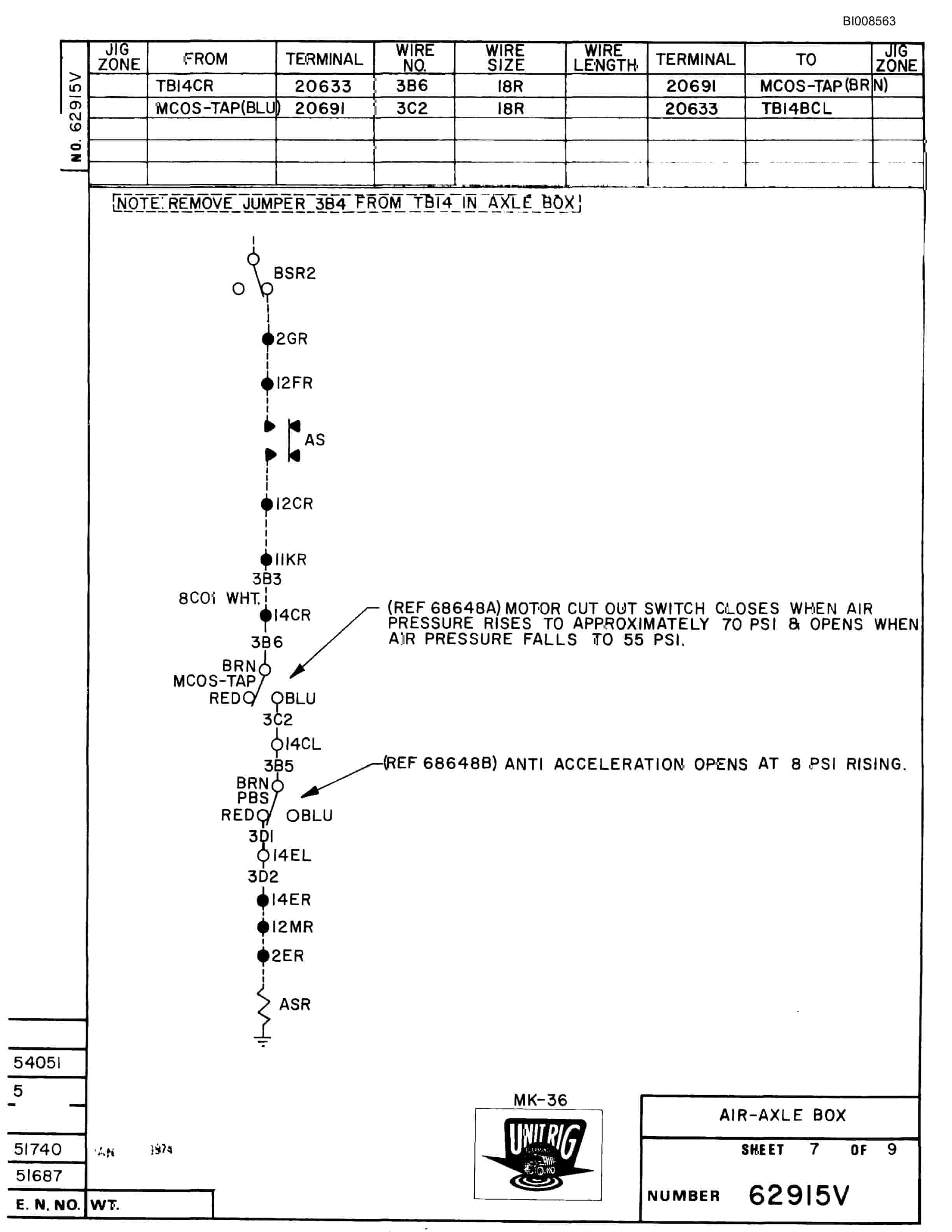 Bucyrus MK-36 Parts Catalog BI008563-2