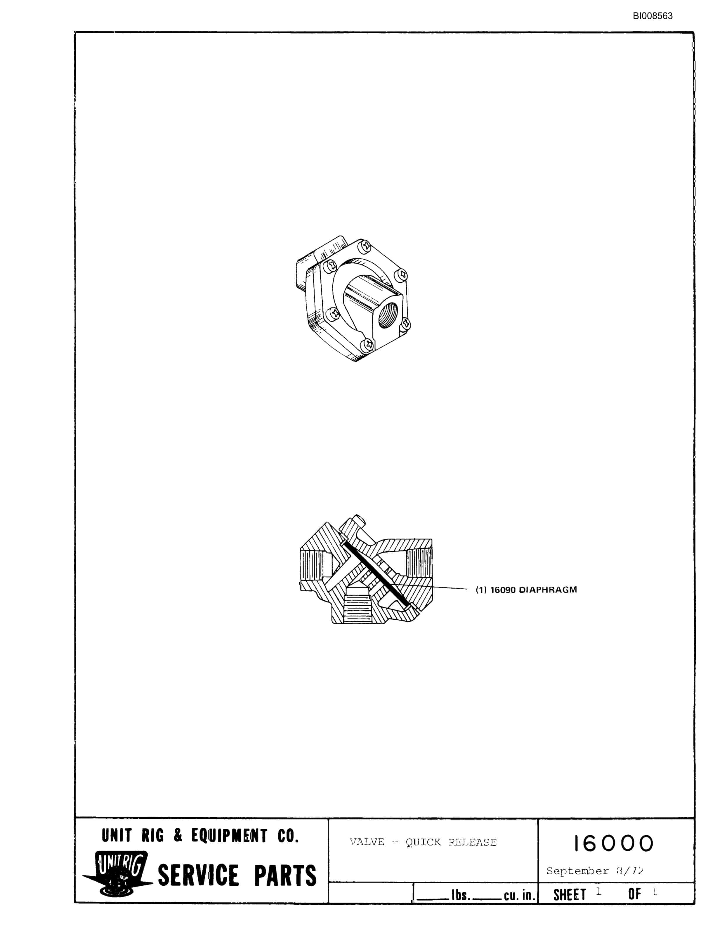 Bucyrus MK-36 Parts Catalog BI008563-5