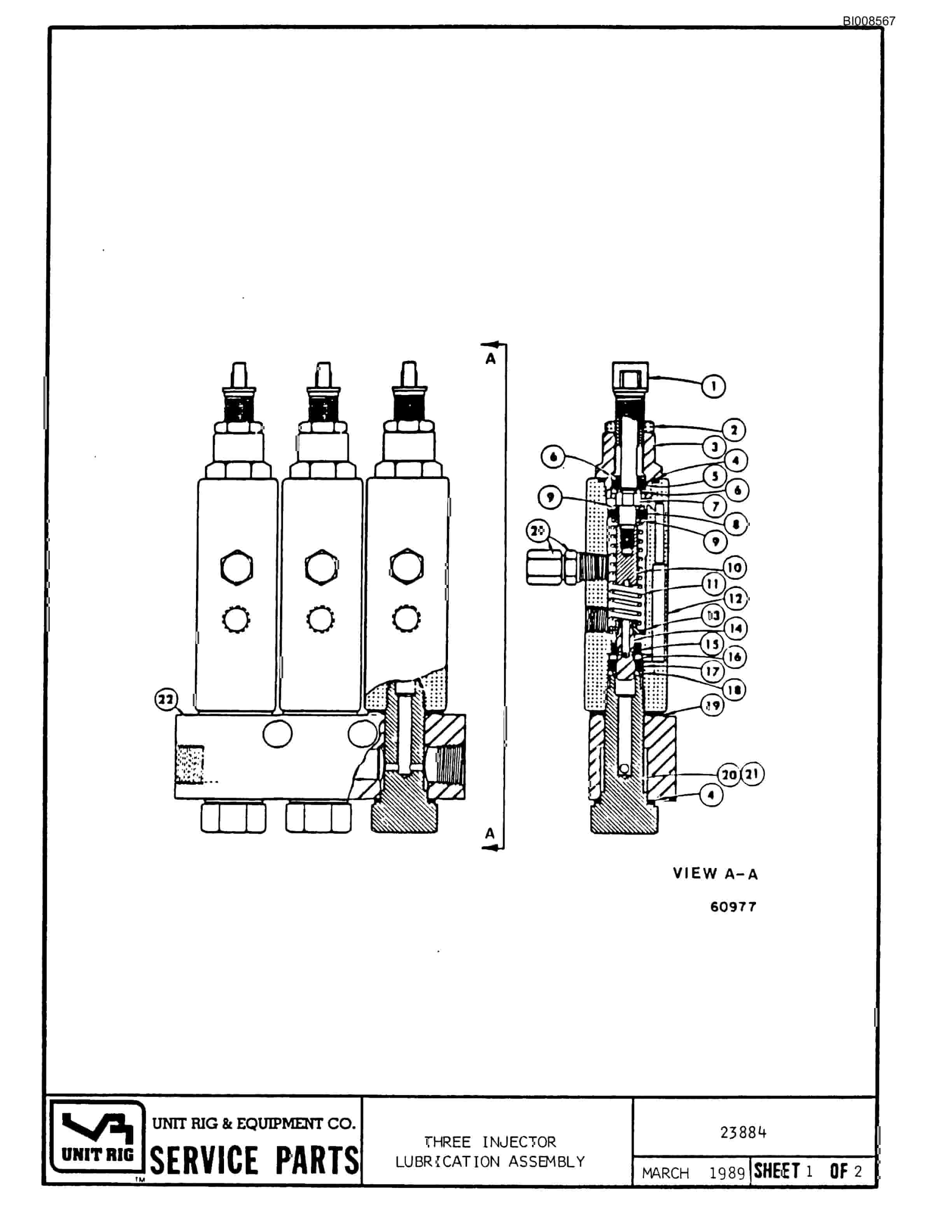 Bucyrus MK-36 Parts Catalog BI008567-3