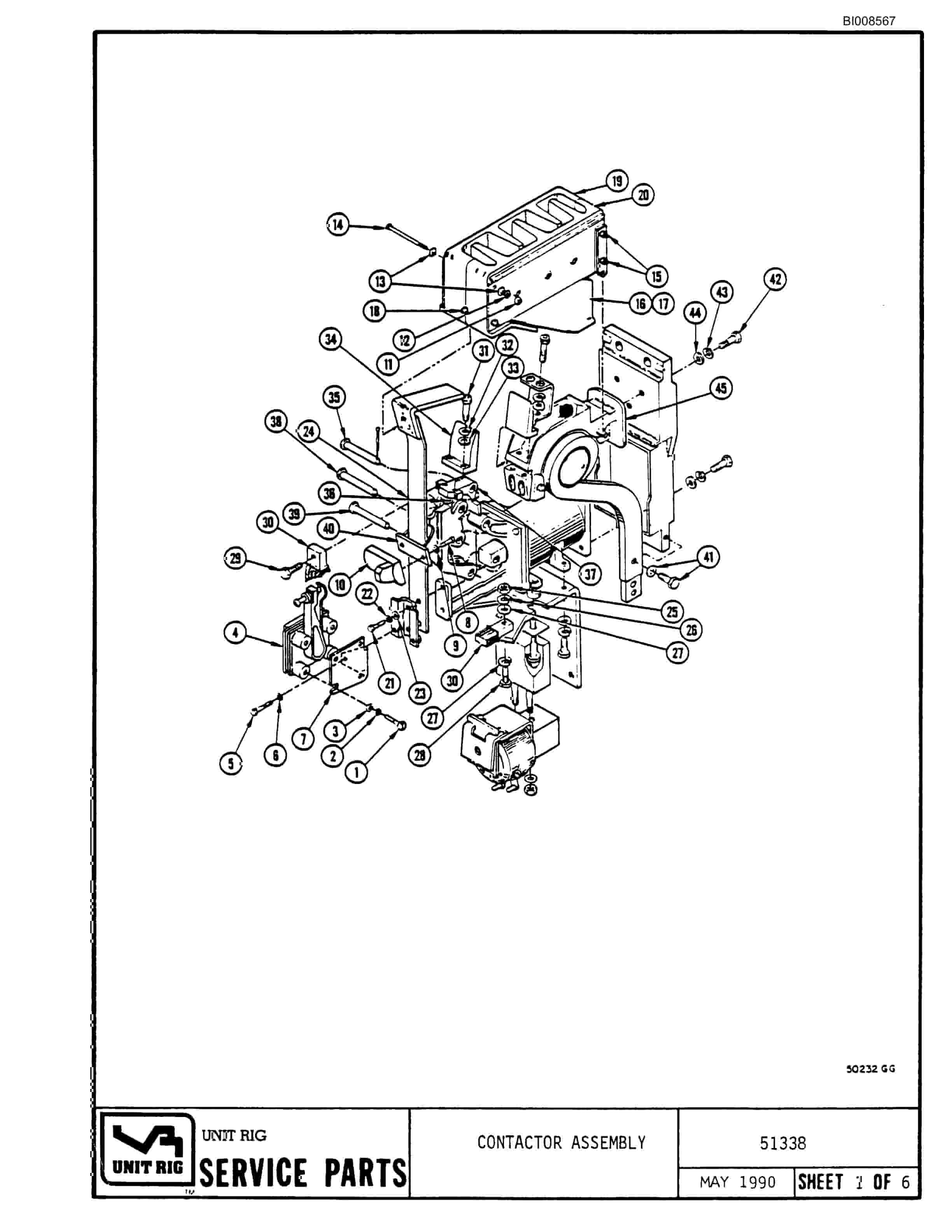 Bucyrus MK-36 Parts Catalog BI008567-4