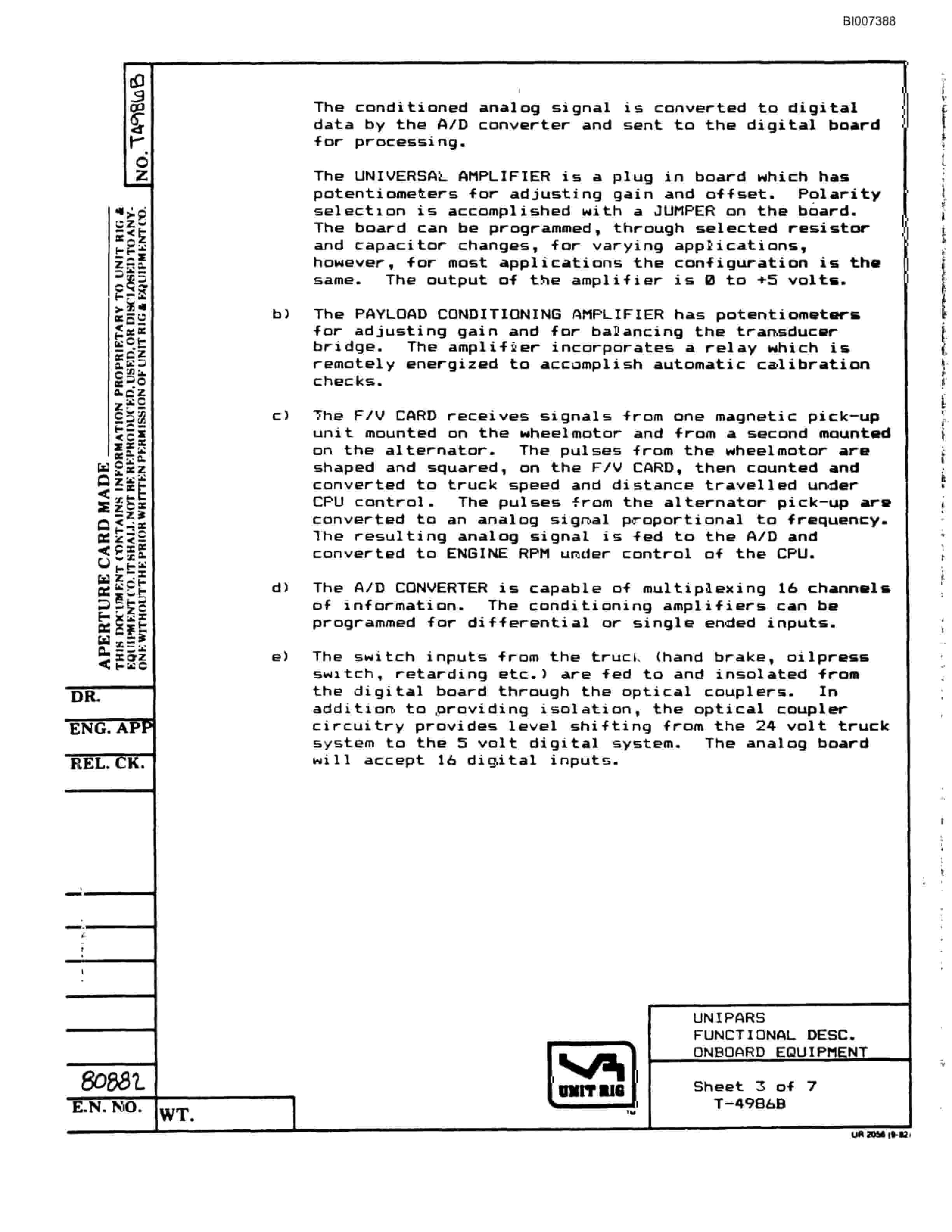 Bucyrus MK-36 Technical Manual BI007388-2