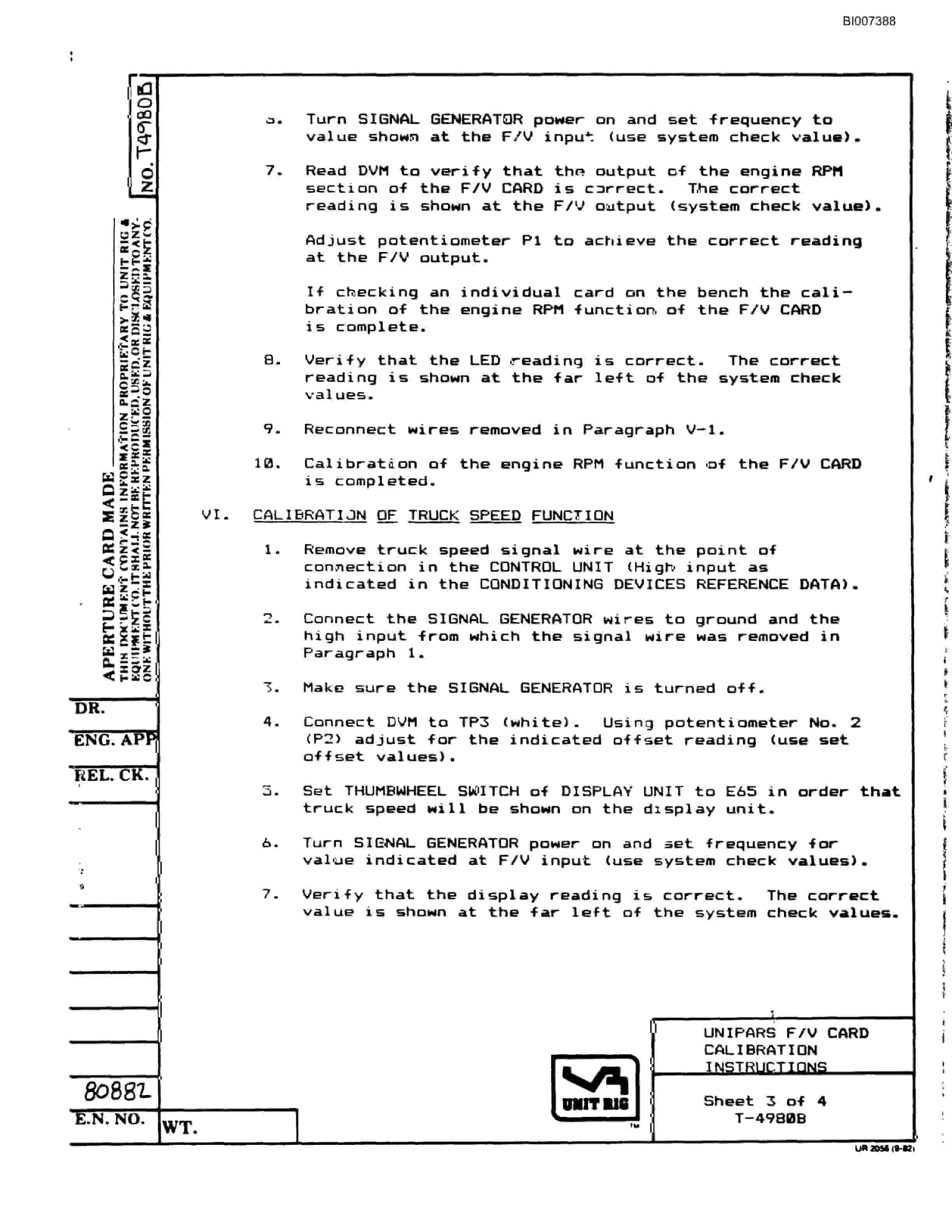 Bucyrus MK-36 Technical Manual BI007388-3