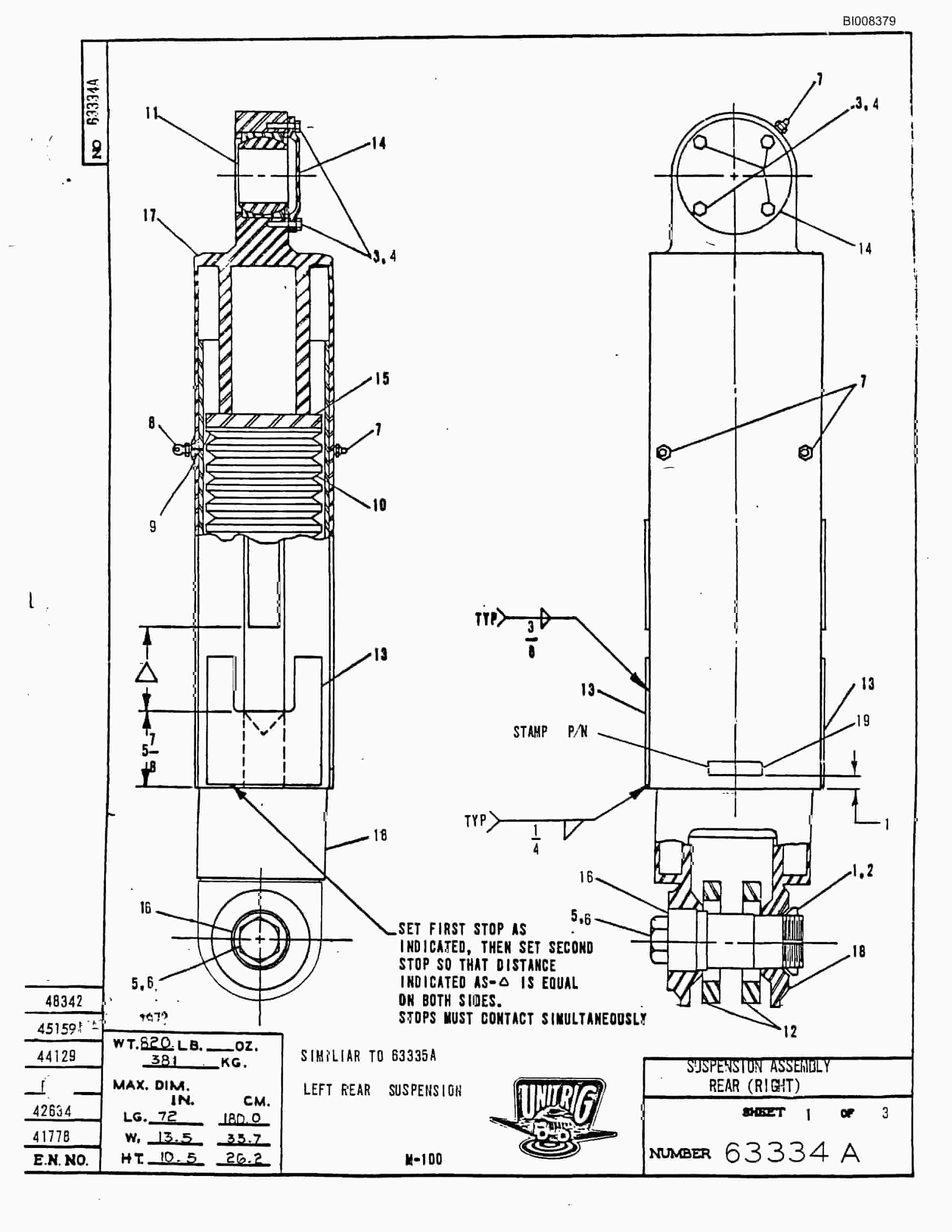 Bucyrus MK-85 Parts Catalog BI008379-3
