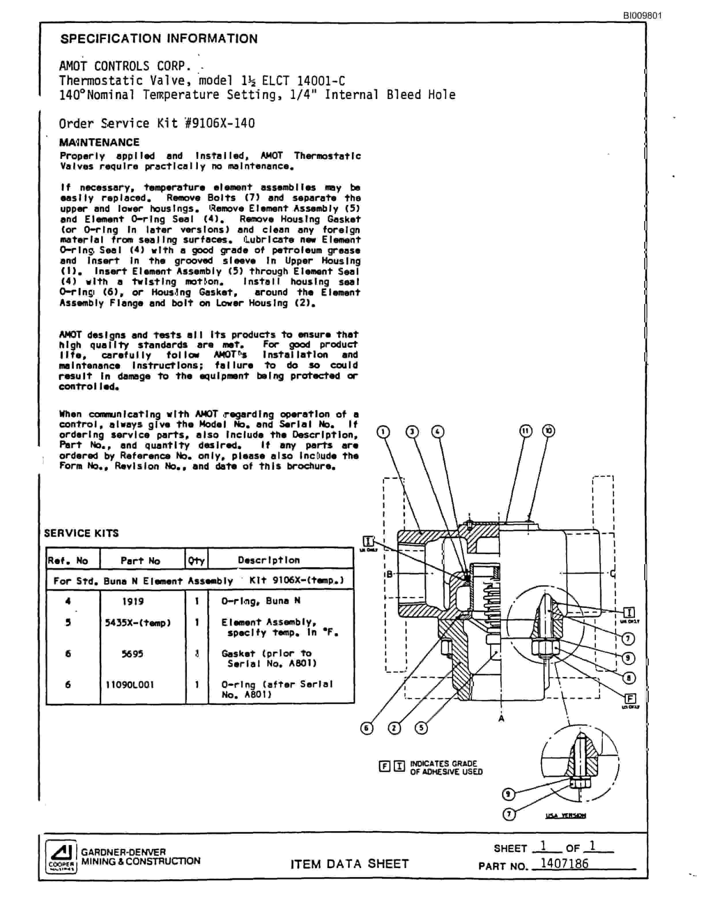 Bucyrus MK10 Single Boom Hydraulic Jumbo Parts Catalog BI009801-2