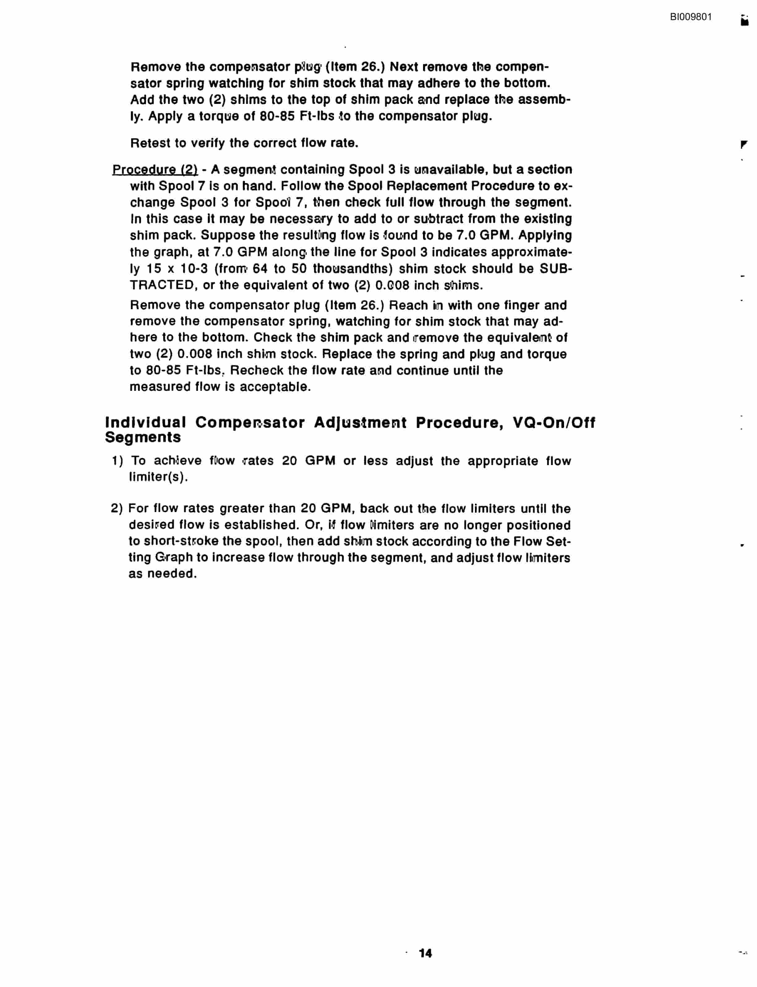 Bucyrus MK10 Single Boom Hydraulic Jumbo Parts Catalog BI009801-5