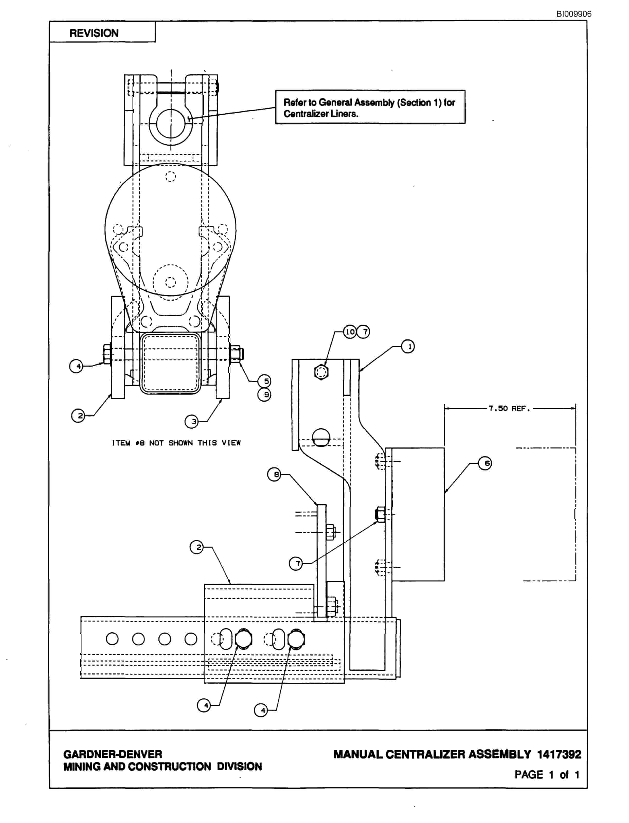 Bucyrus MK35 Articulated Hydraulic Jumbo Parts Catalog BI009906-2