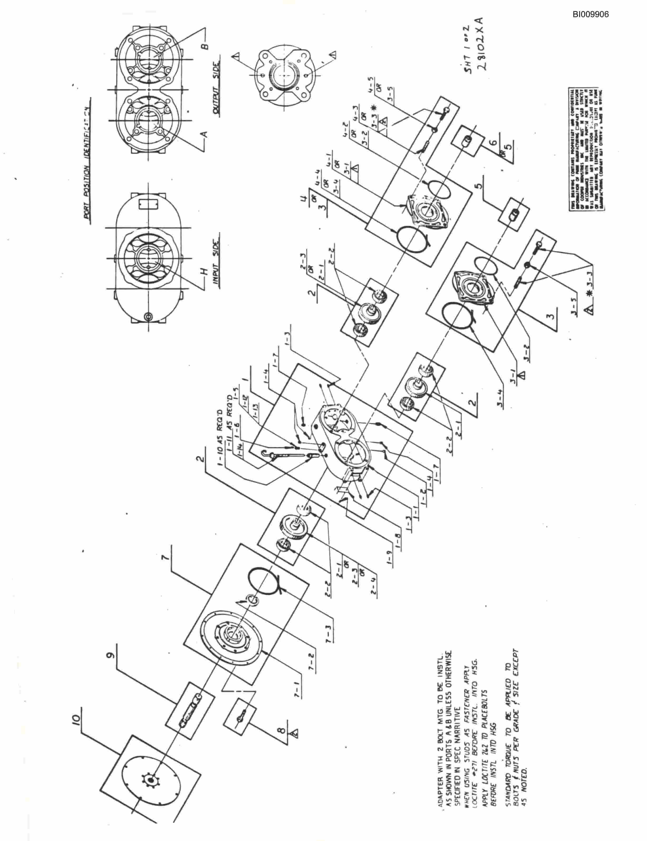 Bucyrus MK35 Articulated Hydraulic Jumbo Parts Catalog BI009906-3