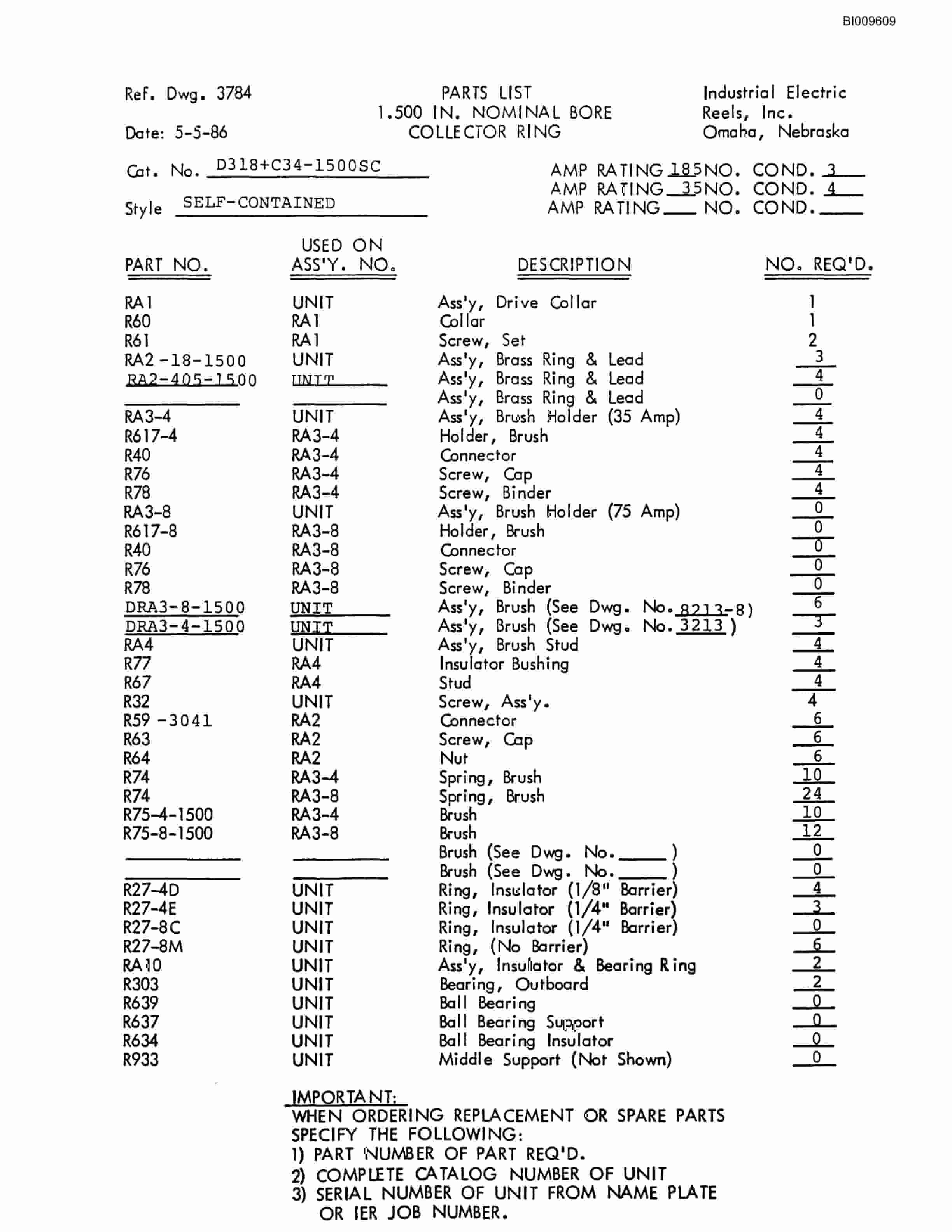 Bucyrus MK35H 2 Boom Hydraulic Jumbo Parts Catalog BI009609-5
