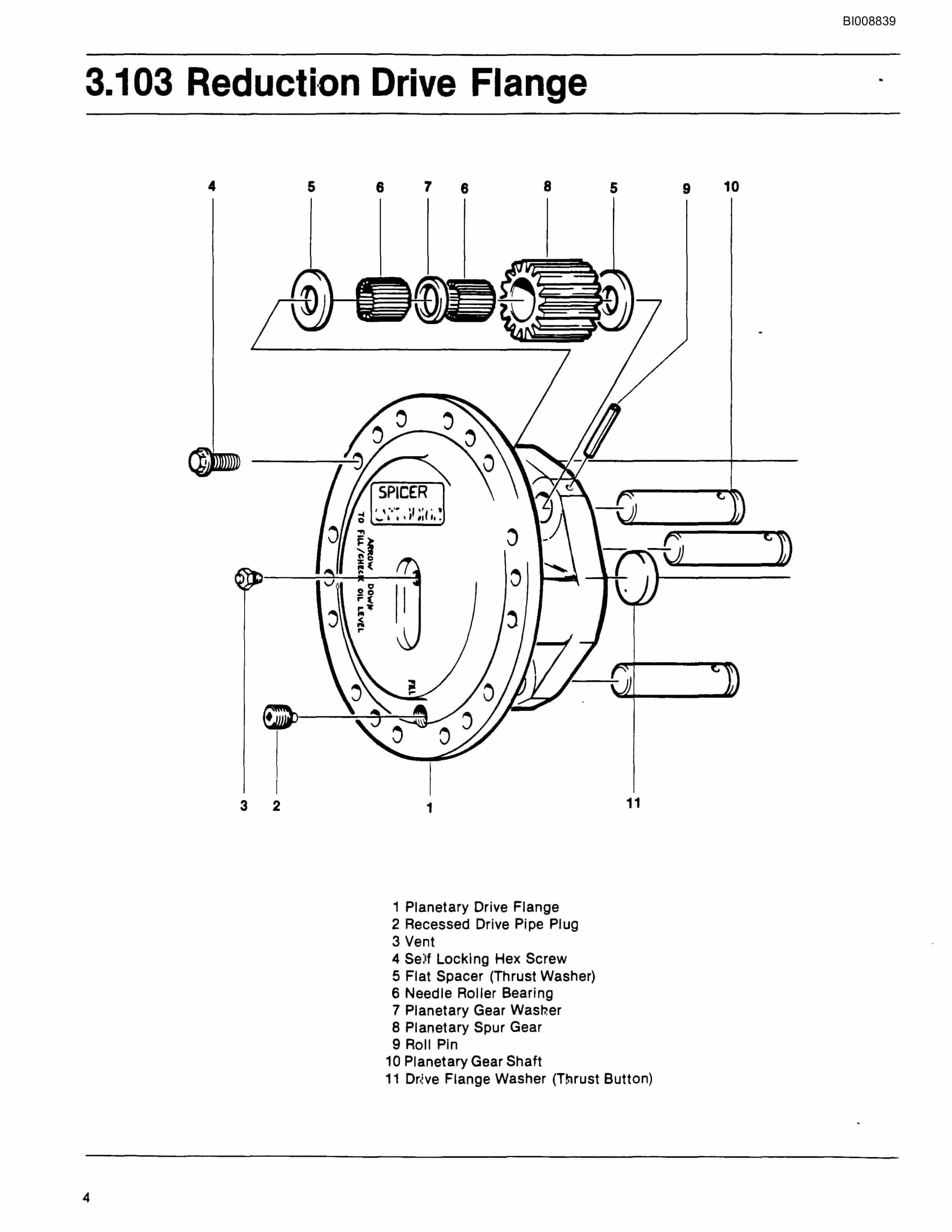 Bucyrus MK35H 2 Boom Jumbo Parts Catalog BI008839-3