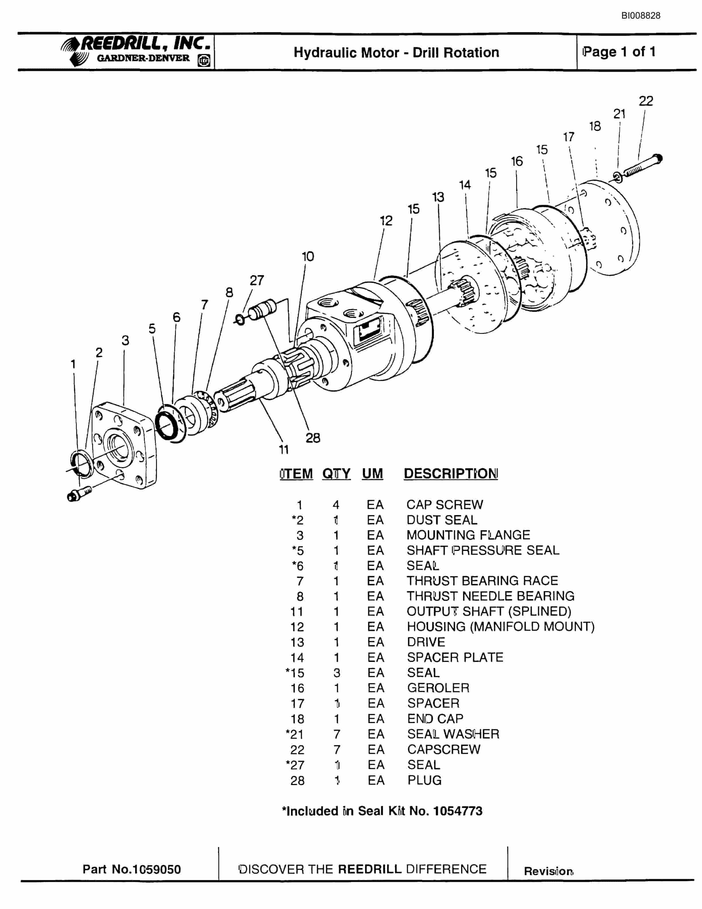Bucyrus MK45HD Single Boom Hydraulic Jumbo Parts Catalog BI008828-4