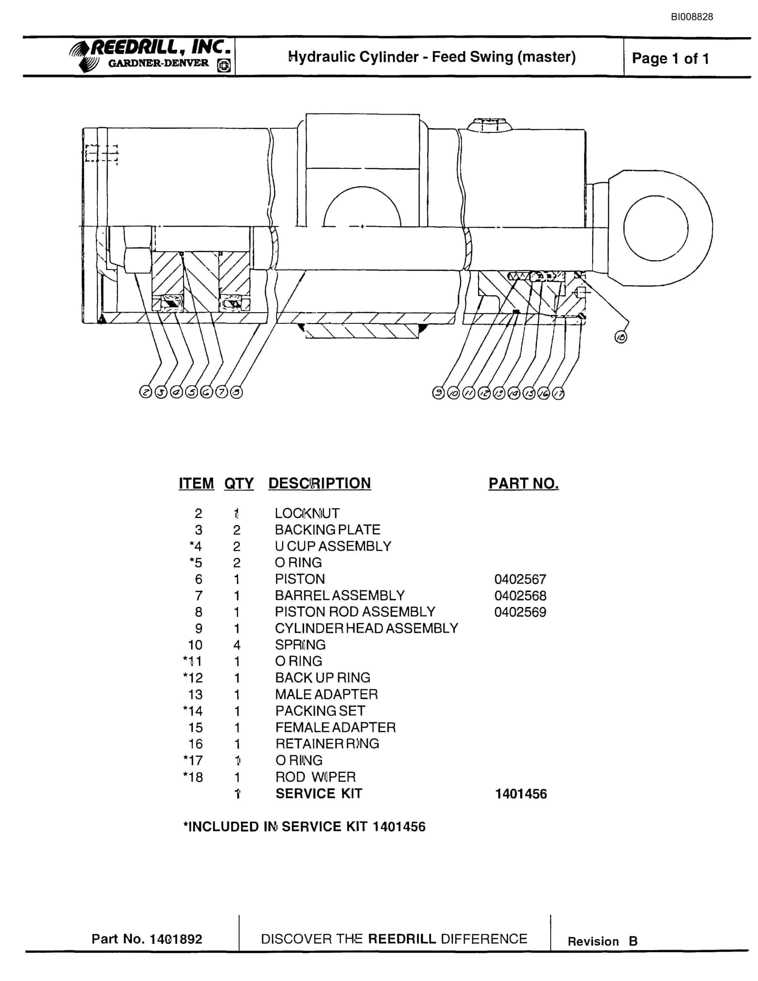 Bucyrus MK45HD Single Boom Hydraulic Jumbo Parts Catalog BI008828-5