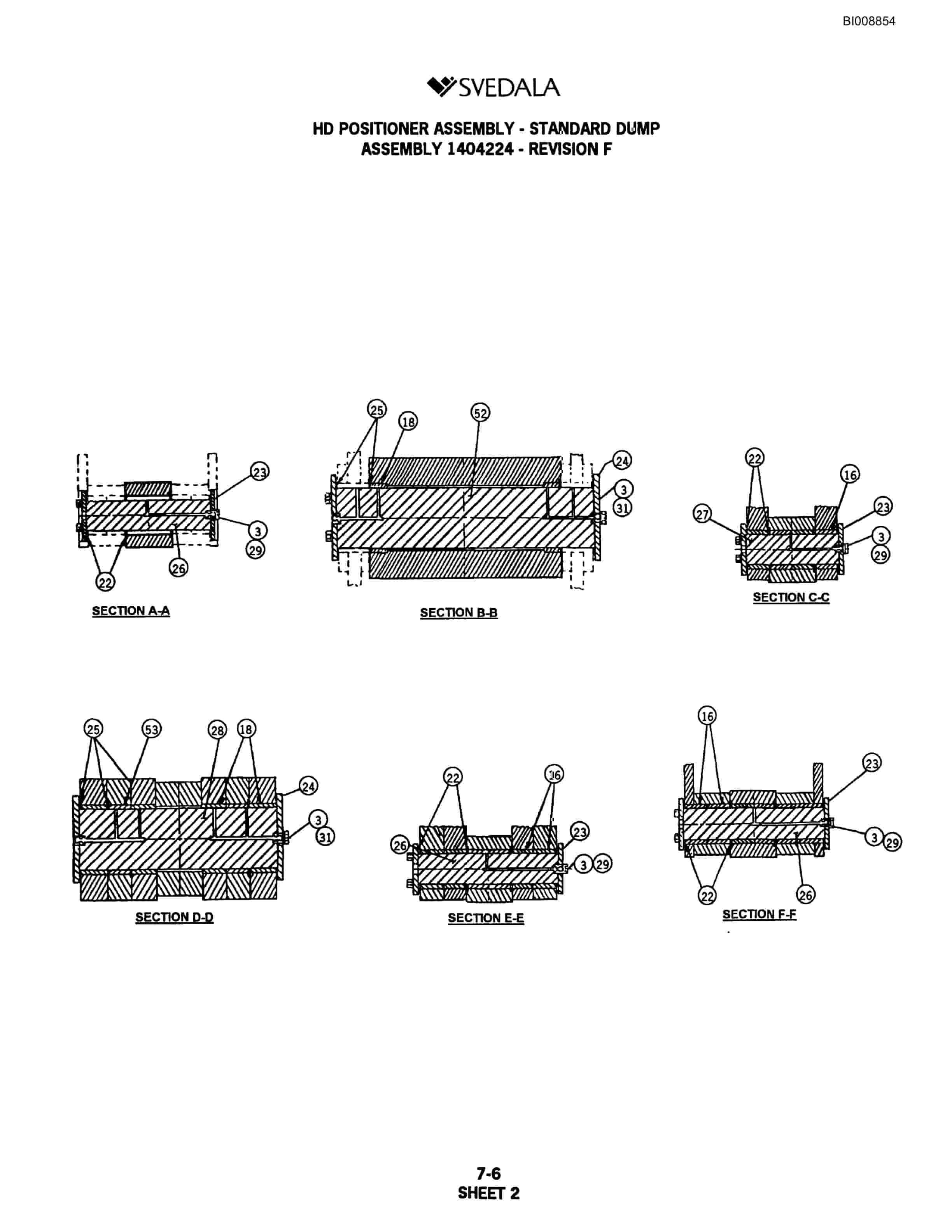 Bucyrus MK45HD Single Boom Hydraulic Jumbo Parts Catalog BI008854-5