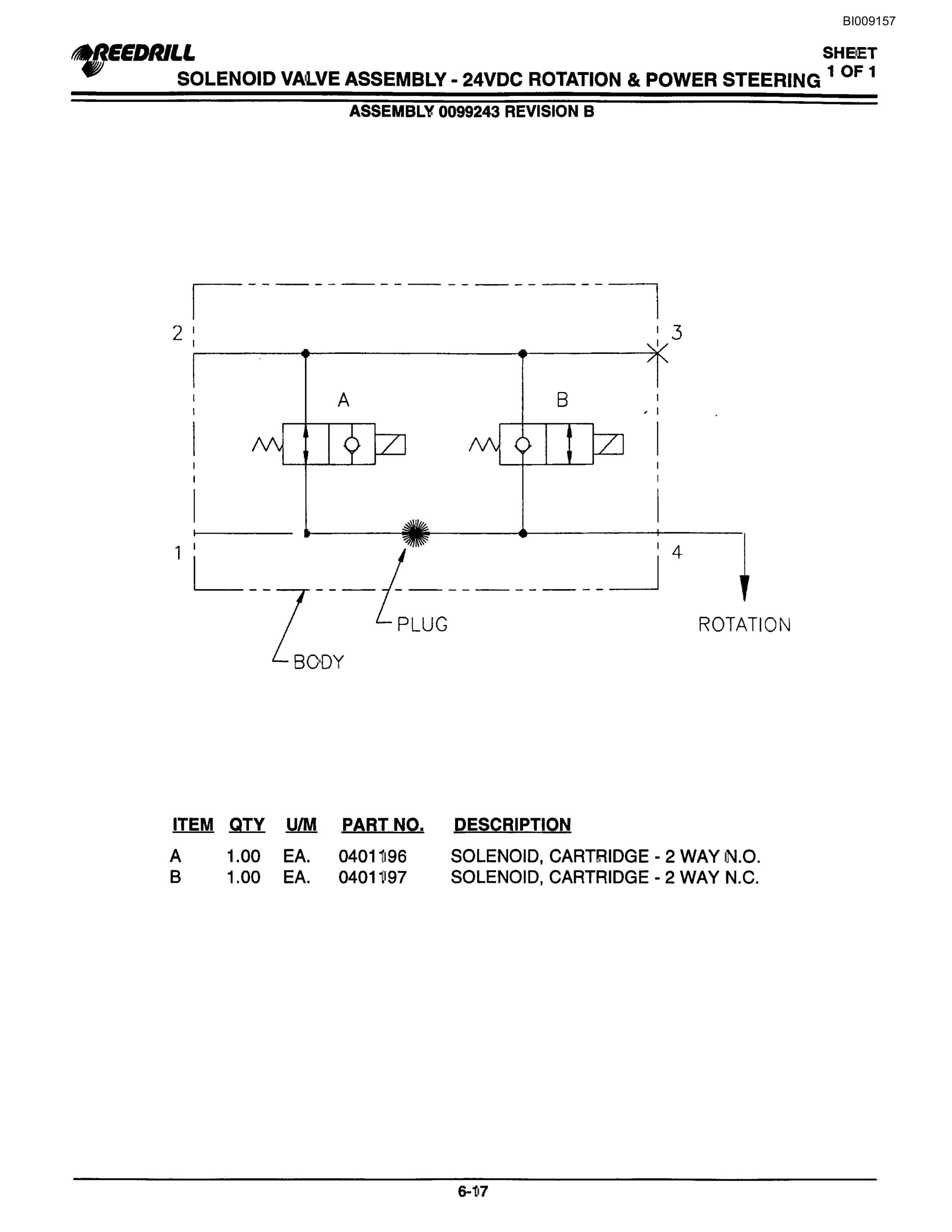 Bucyrus MK45HD Single Boom Hydraulic Jumbo Parts Catalog BI009157-3