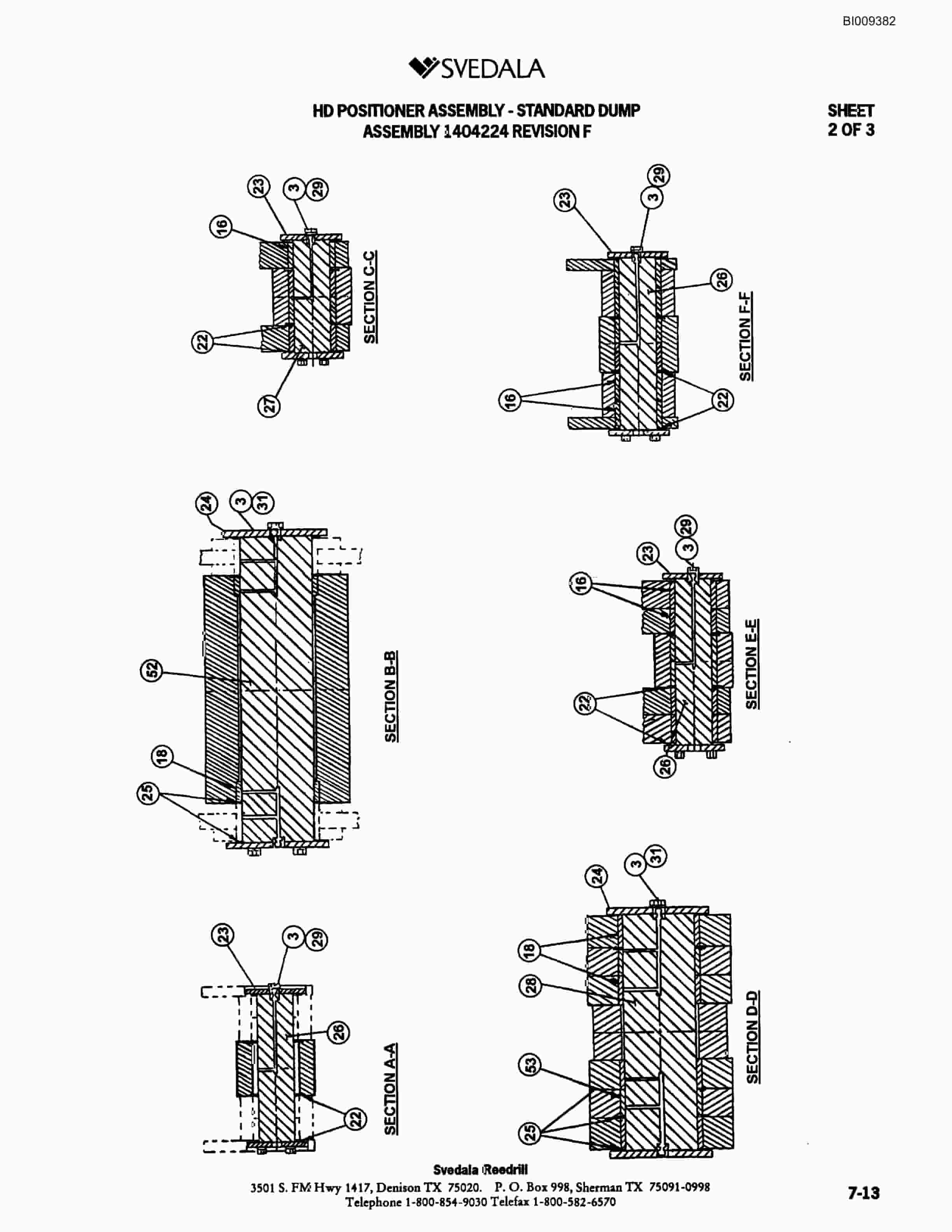 Bucyrus MK45HD Single Boom Hydraulic Jumbo Parts Catalog BI009382-4