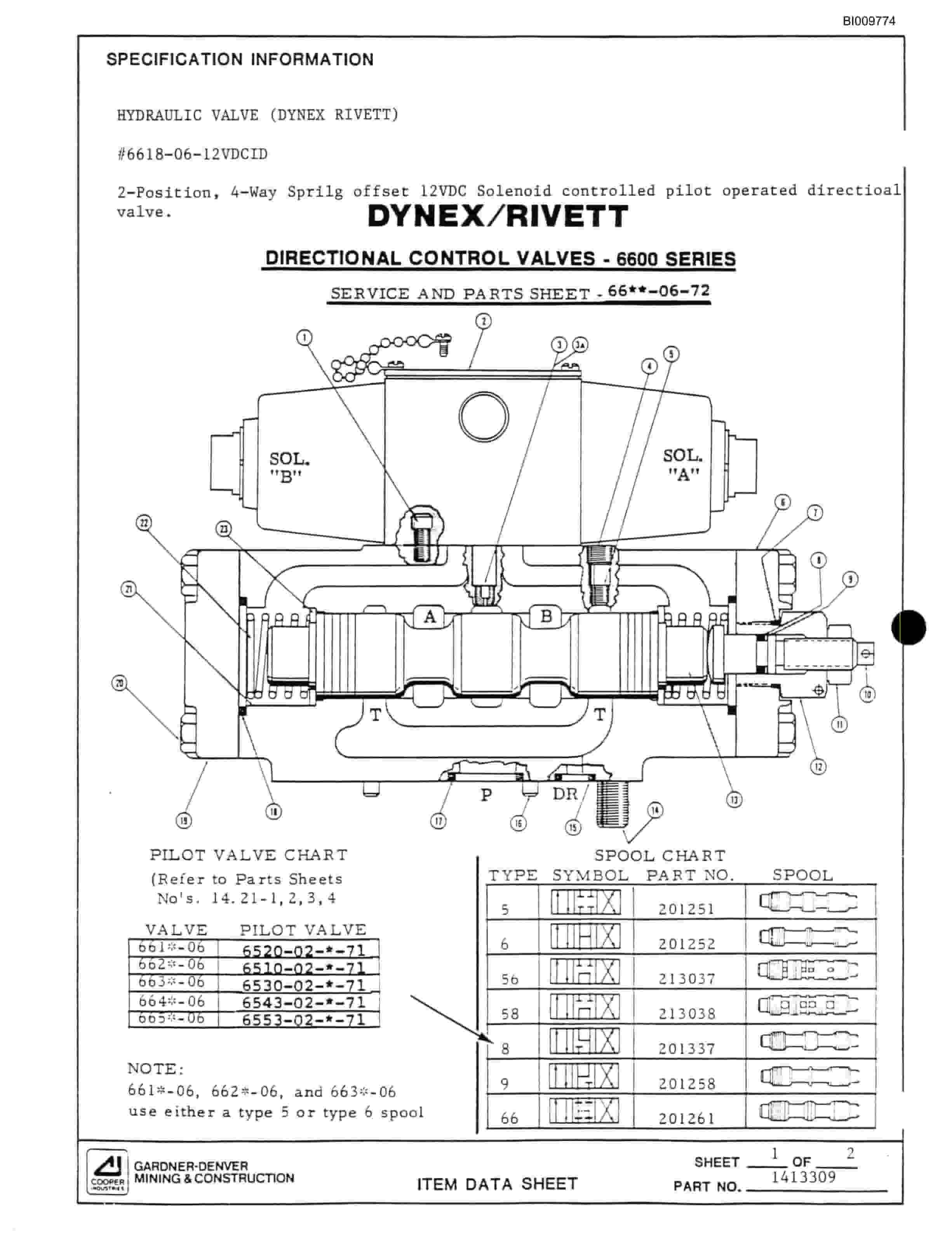 Bucyrus MK45HD Single Boom Hydraulic Jumbo Parts Catalog BI009774-5