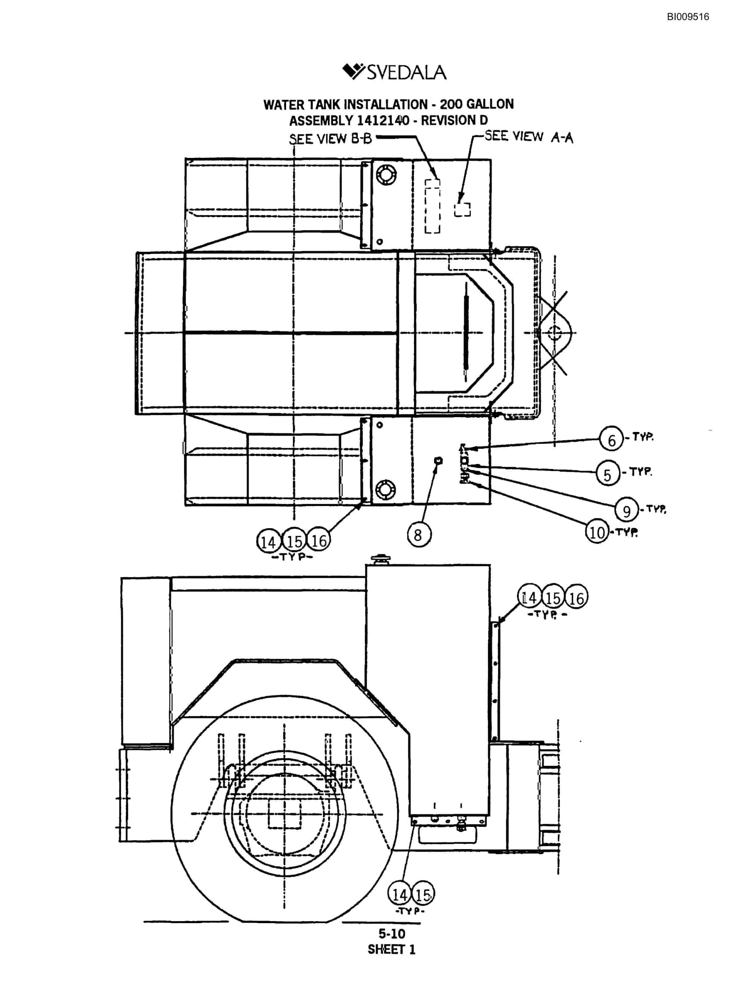Bucyrus MK45HDS Single Boom Hydraulic Jumbo Parts Catalog BI009516-3