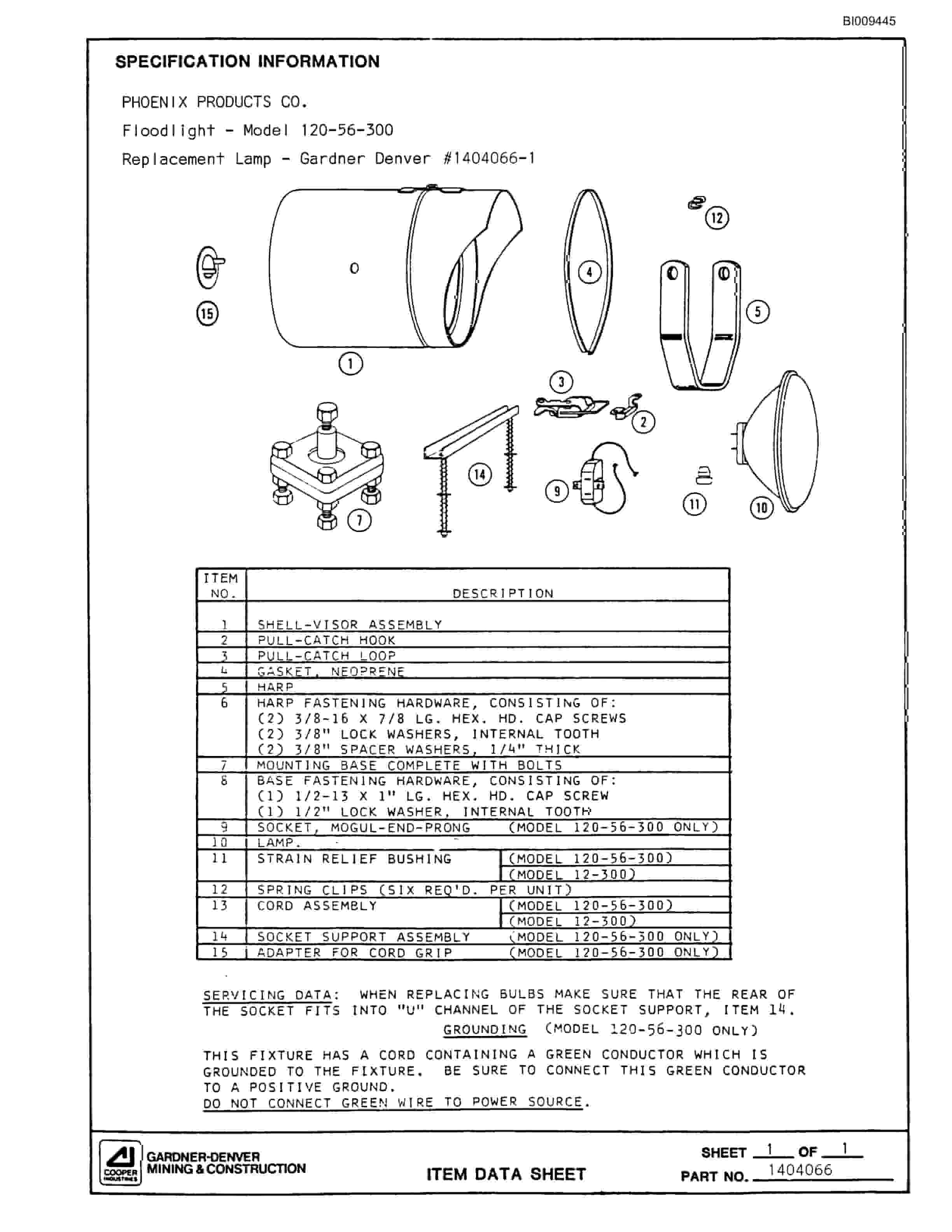 Bucyrus MK65 3 Boom Hydraulic Jumbo Parts Catalog BI009445-5