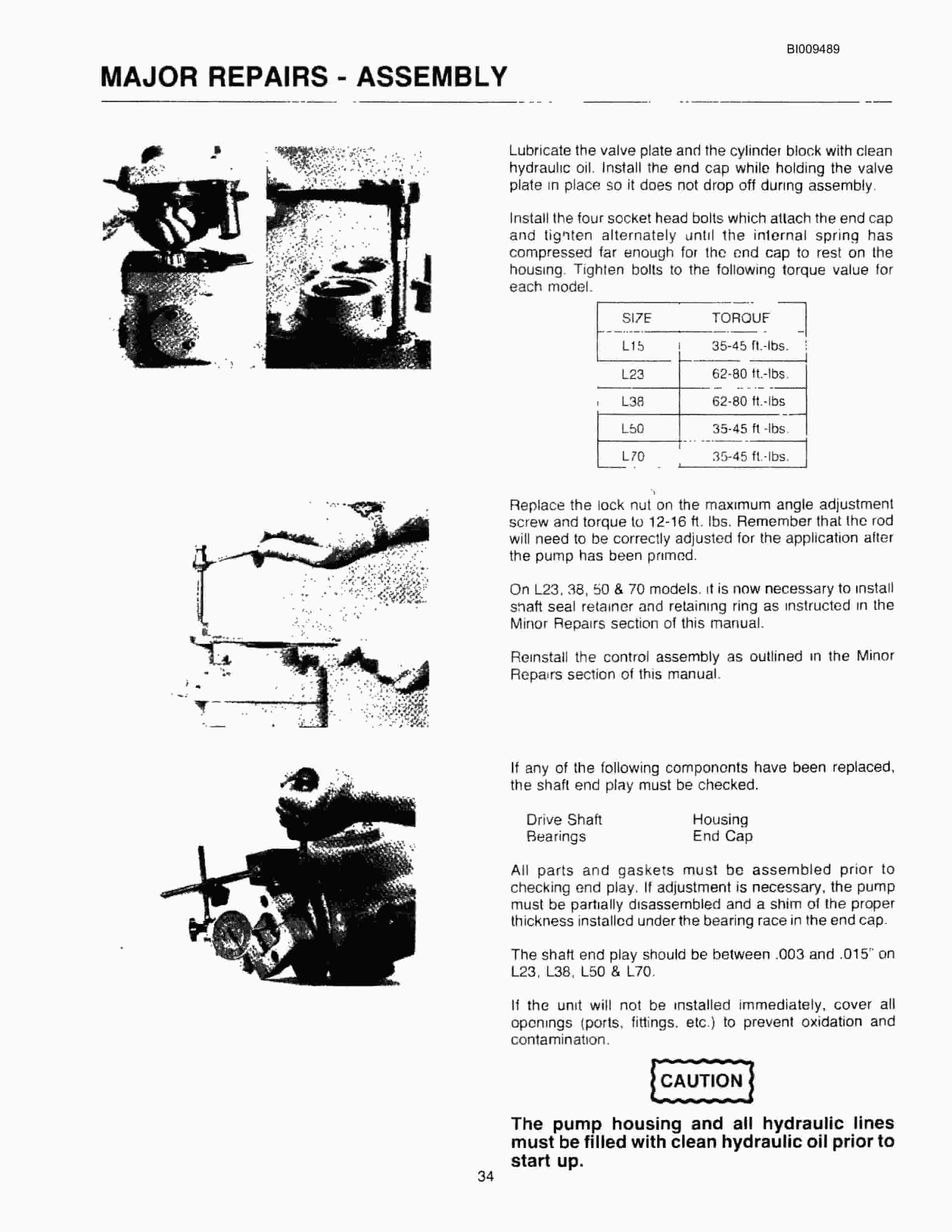 Bucyrus MK65 Articulated Hydraulic Jumbo Parts Catalog BI009489-5