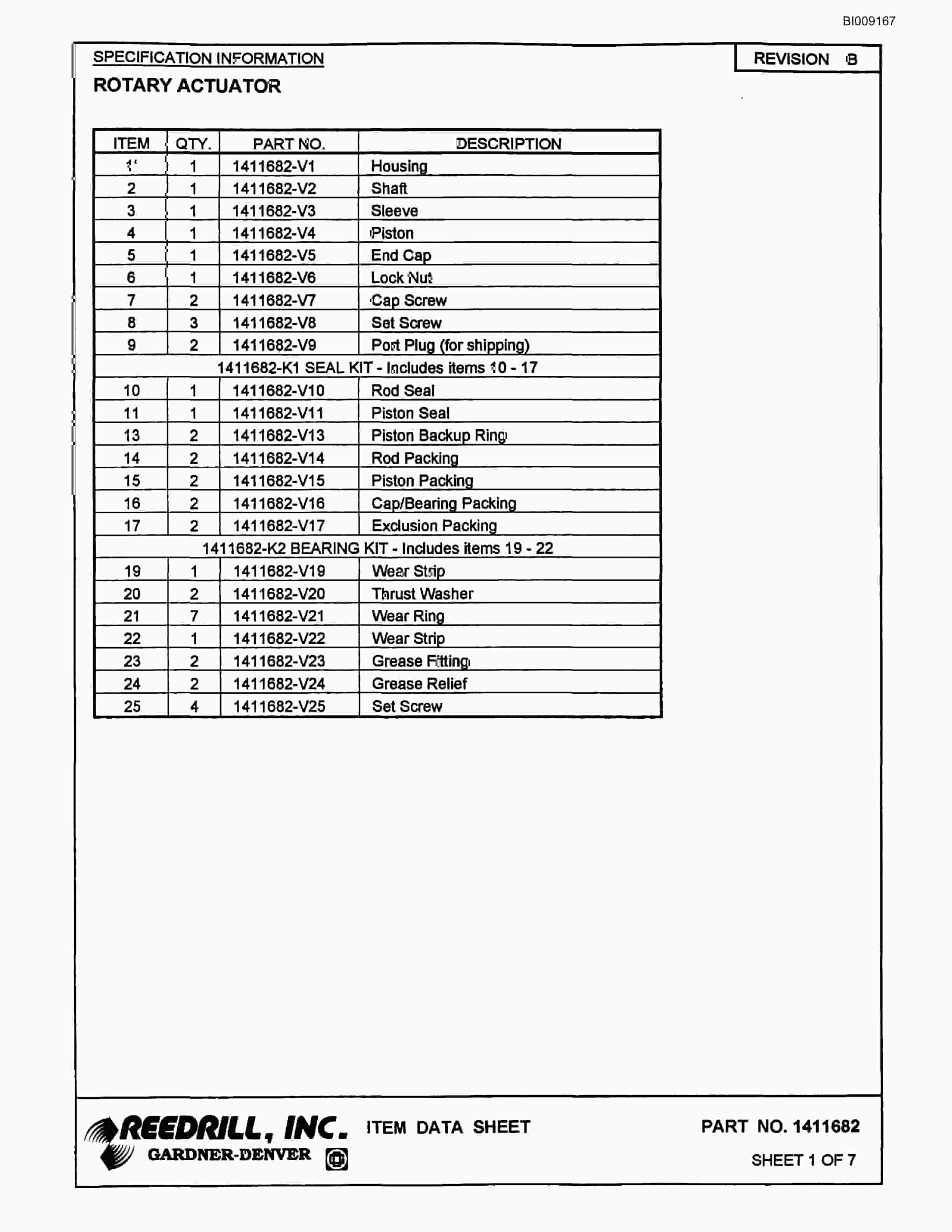 Bucyrus MK65HE 2 Boom Hydraulic Jumbo Parts Catalog BI009167-3