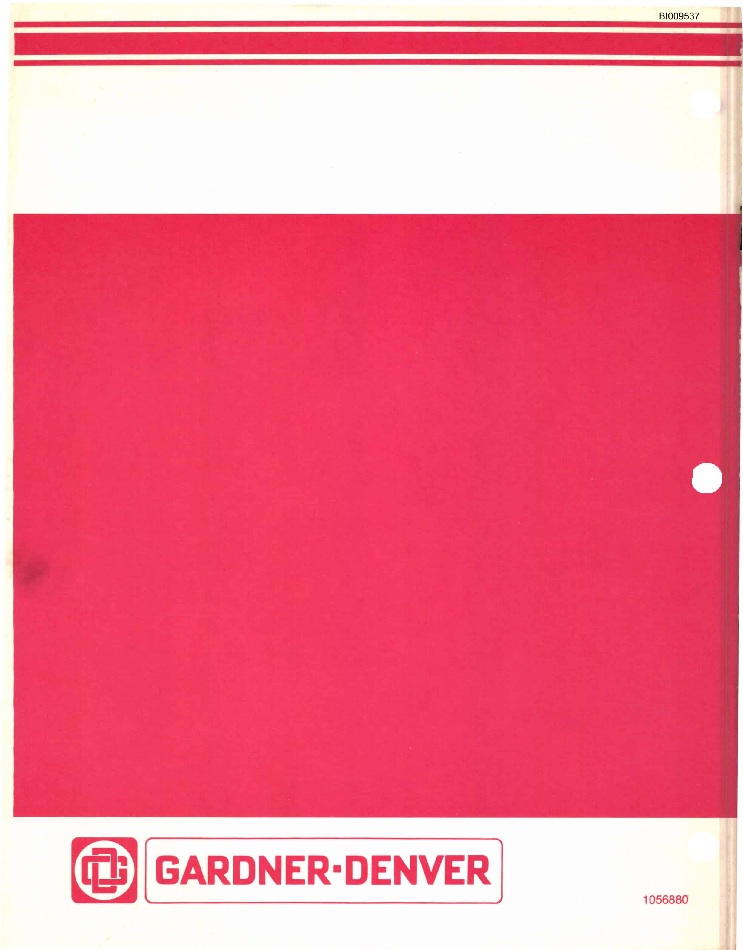 Bucyrus MK65P Articulated Pneumatic Jumbo Parts Catalog BI009537-3