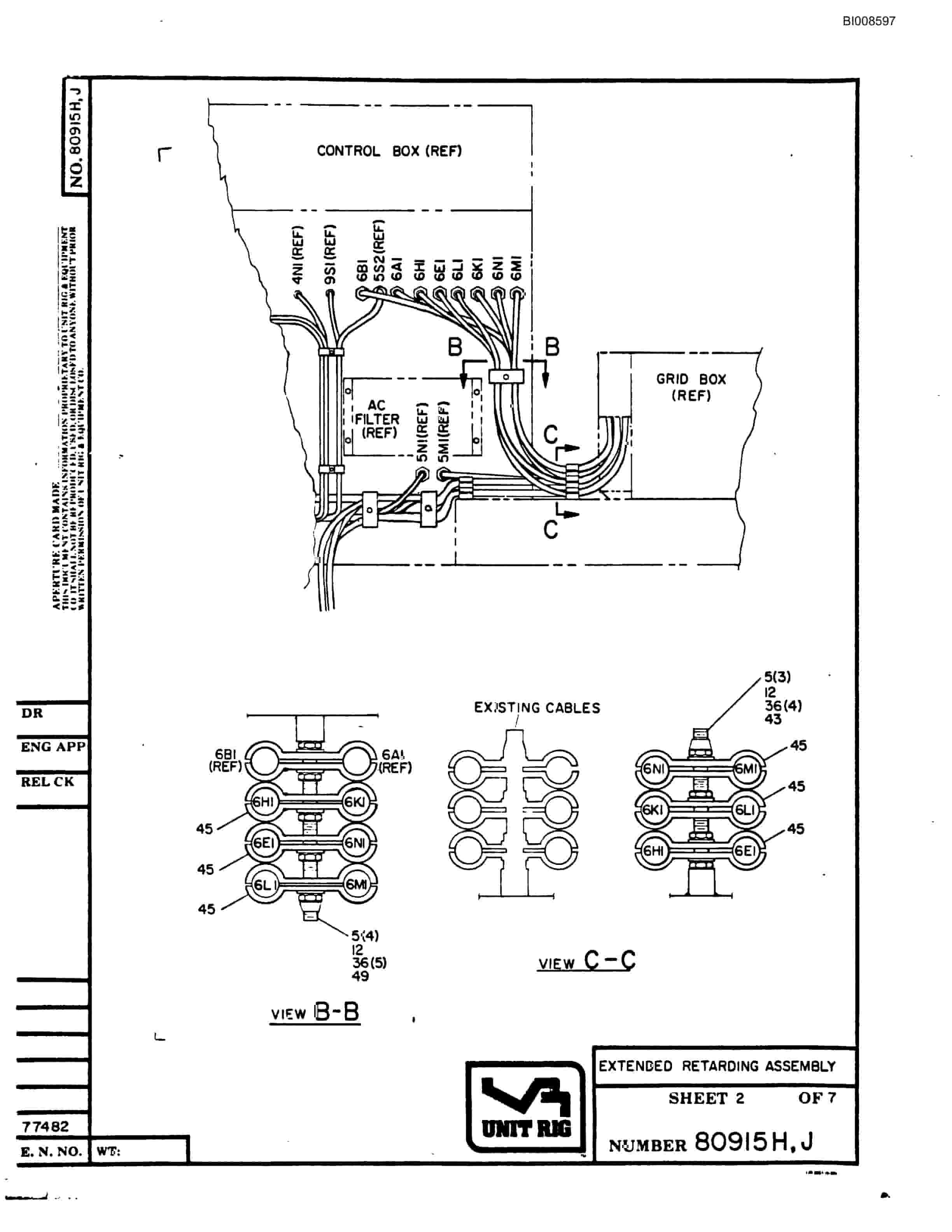 Bucyrus MT-1900 Parts Catalog BI008597-3