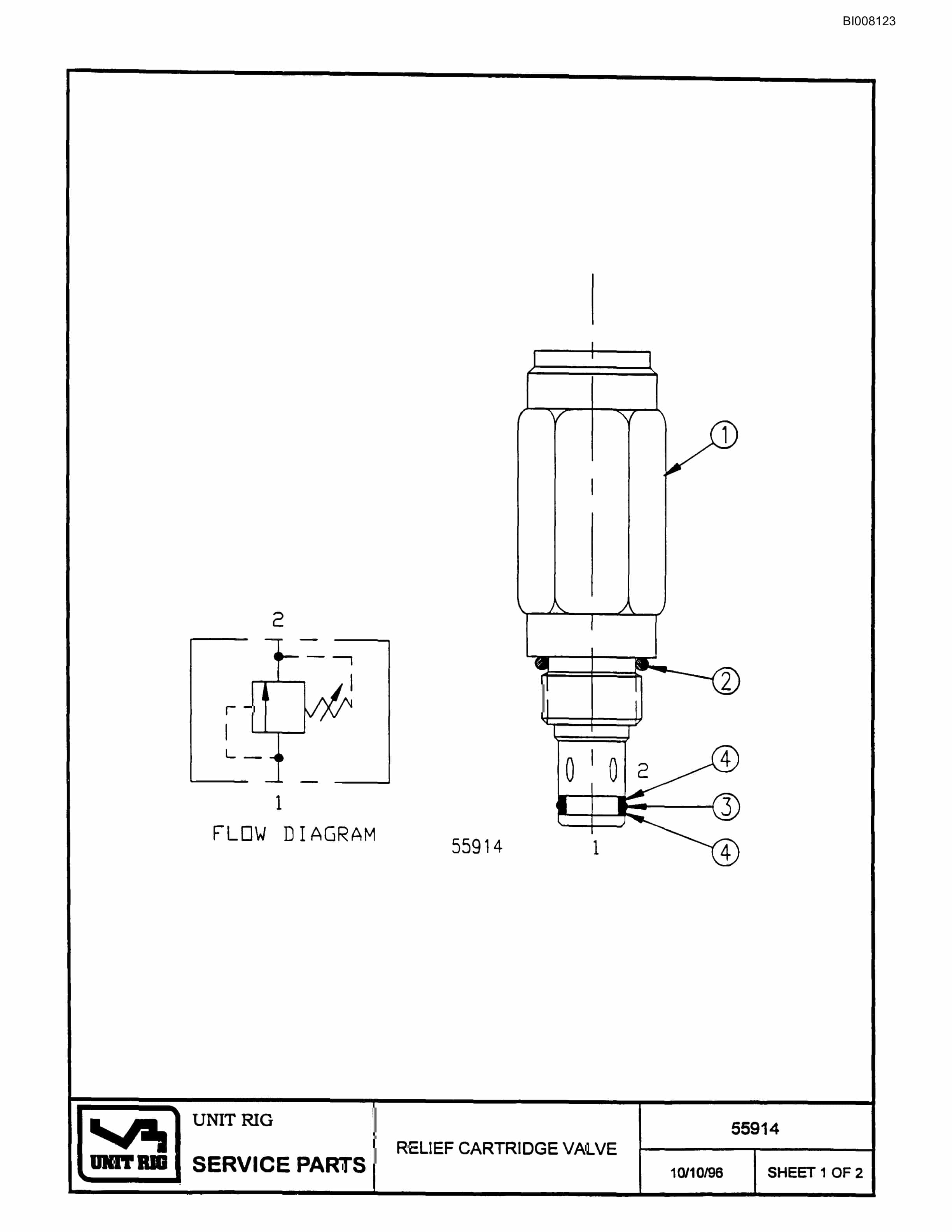 Bucyrus MT-3000 Parts Catalog BI008123-5