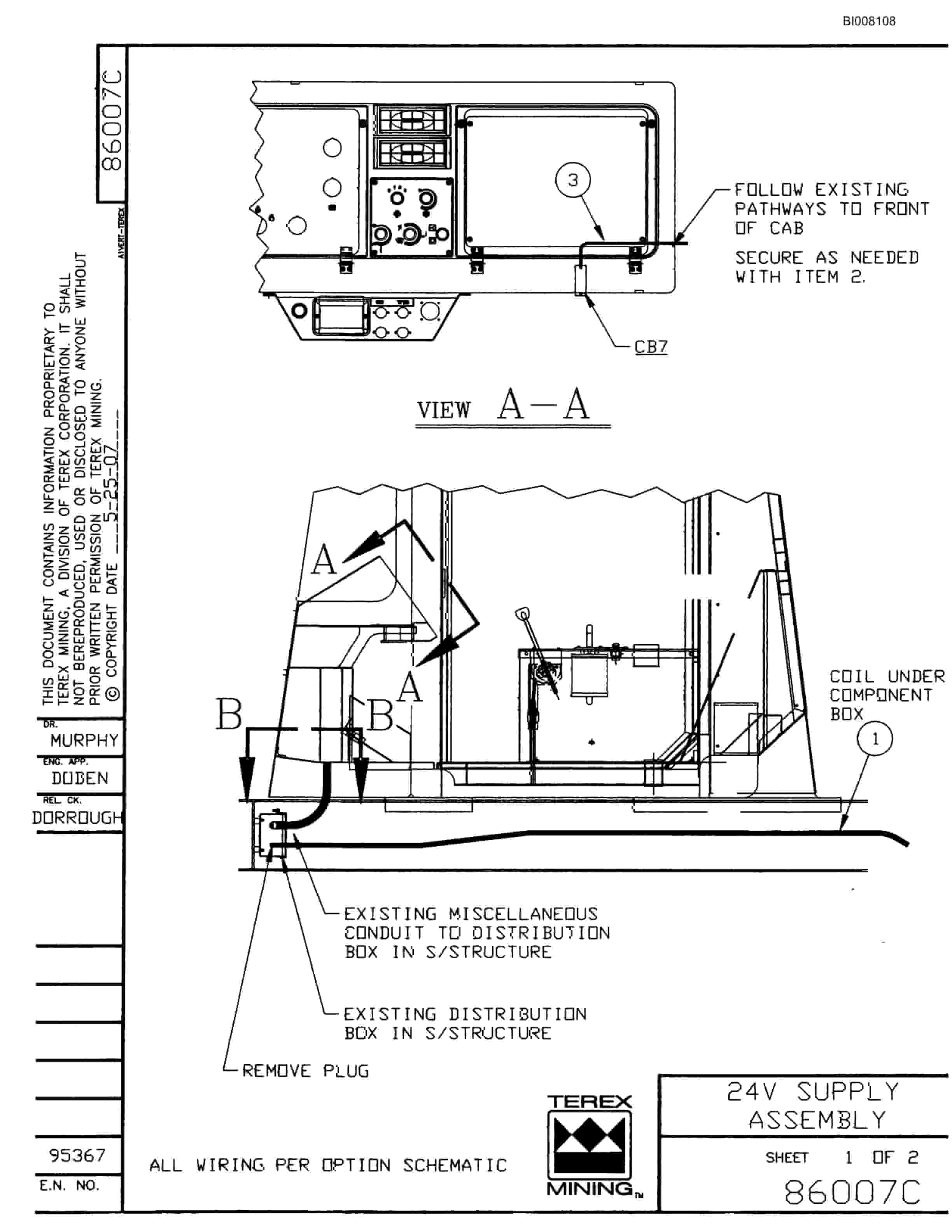 Bucyrus MT-3300AC Parts Catalog BI008108-2