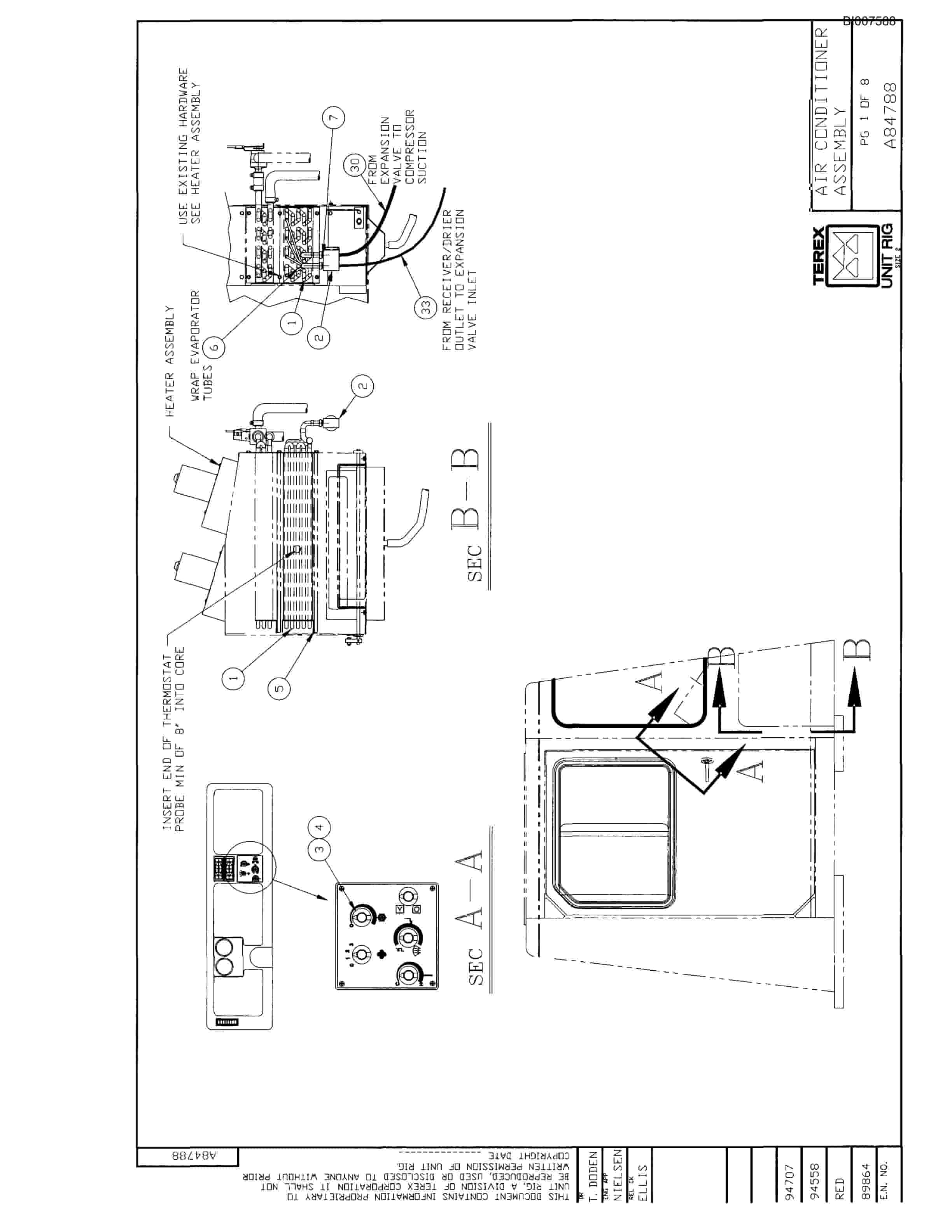 Bucyrus MT-3600B Parts Catalog BI007588-2