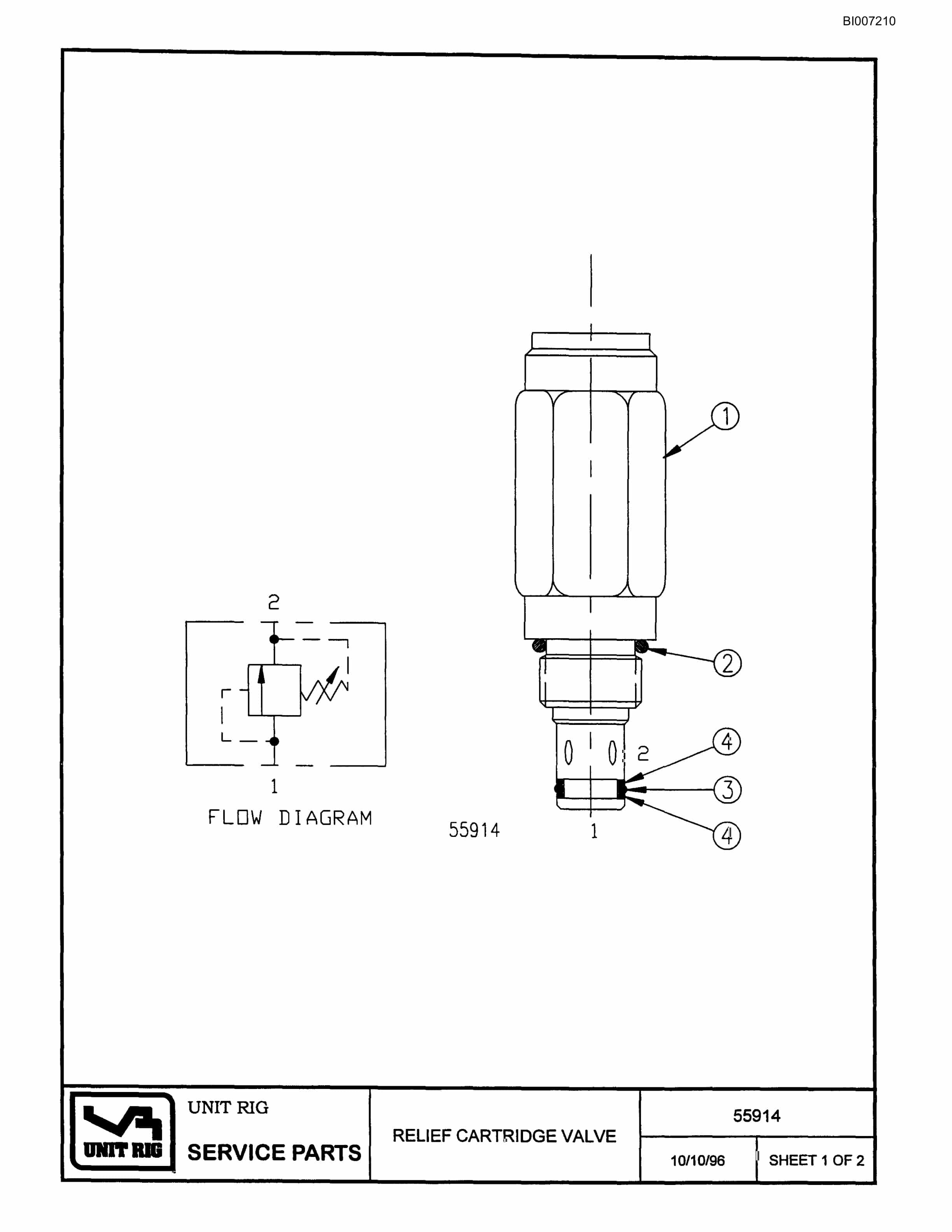 Bucyrus MT-4400 Parts Catalog BI007210-4