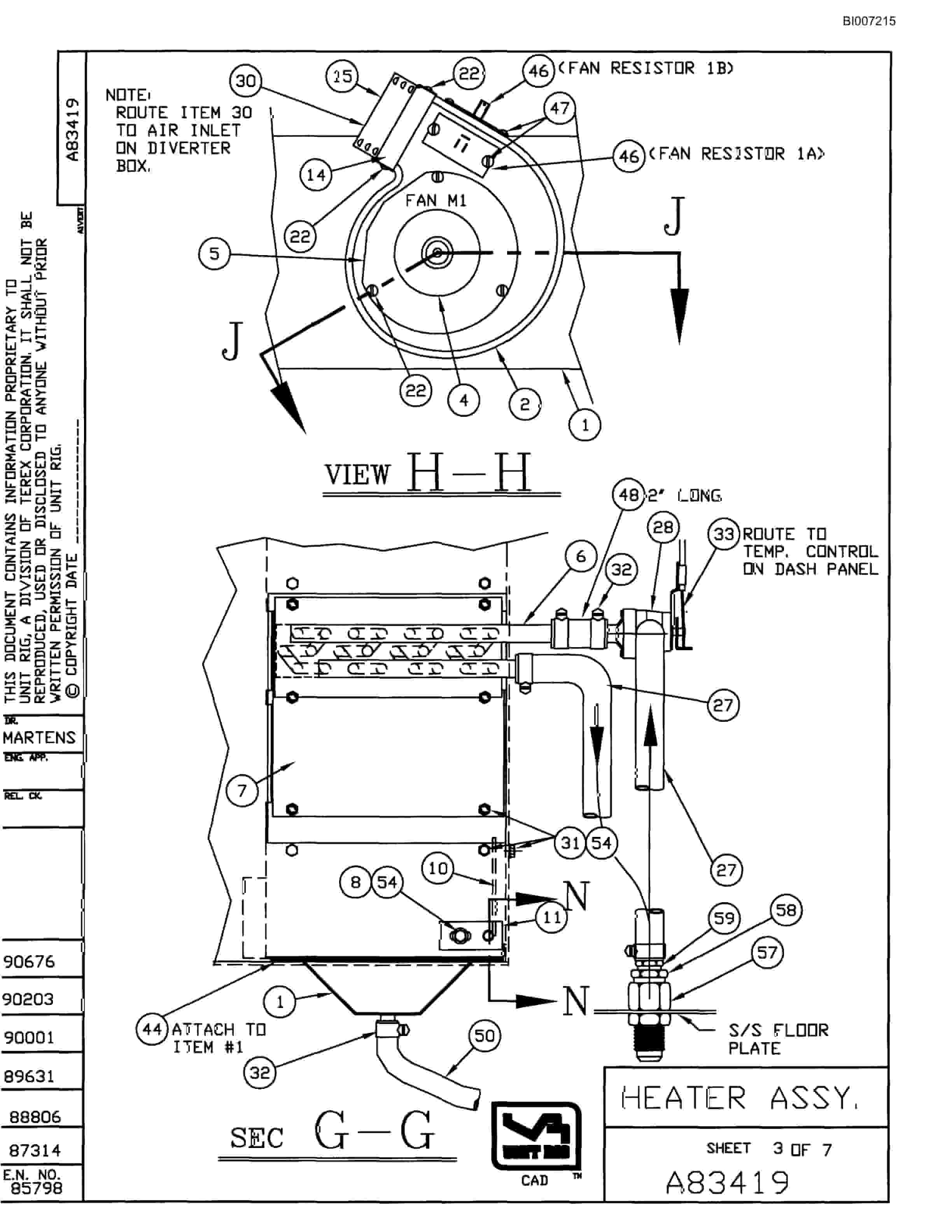 Bucyrus MT-4400 Parts Catalog BI007215-2