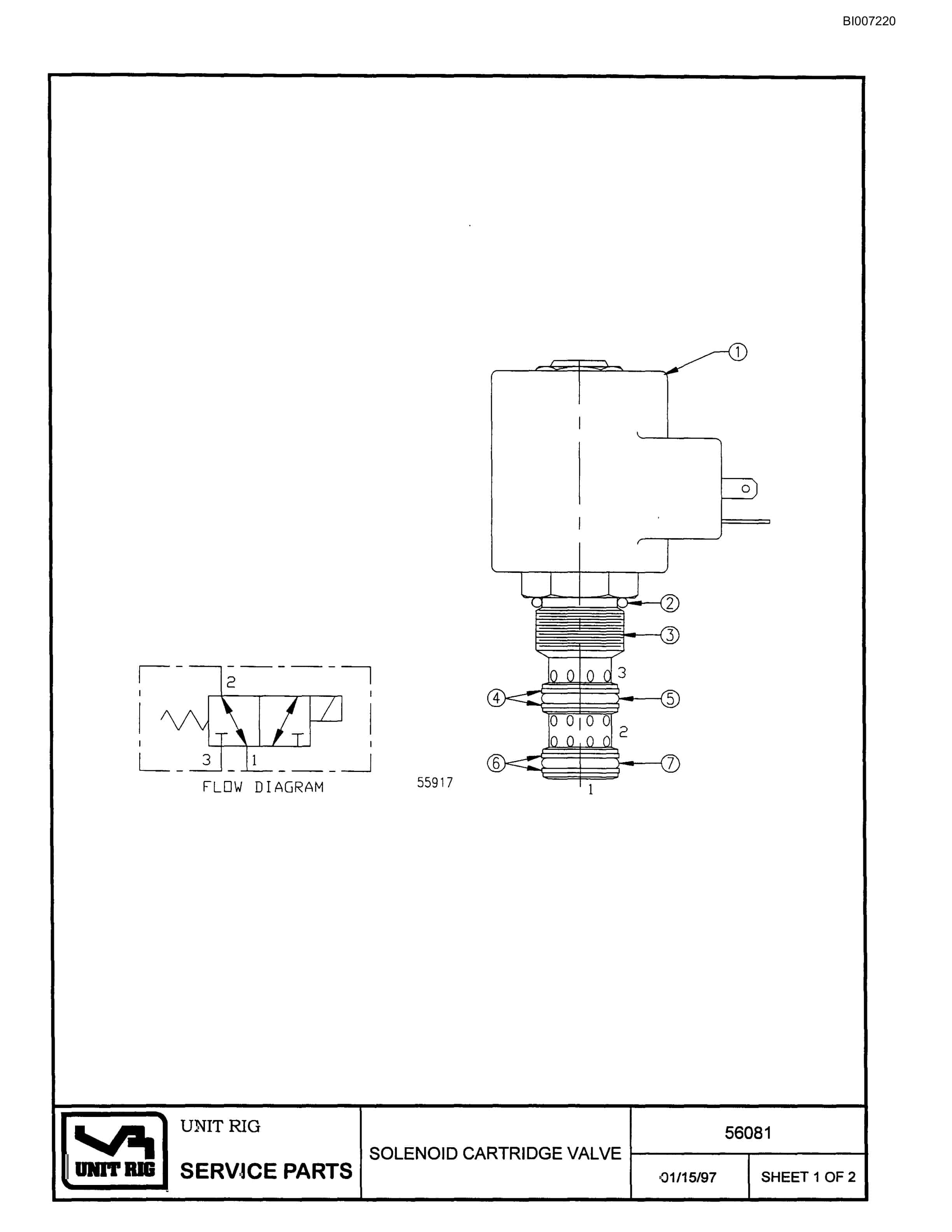 Bucyrus MT-4400 Parts Catalog BI007220-4