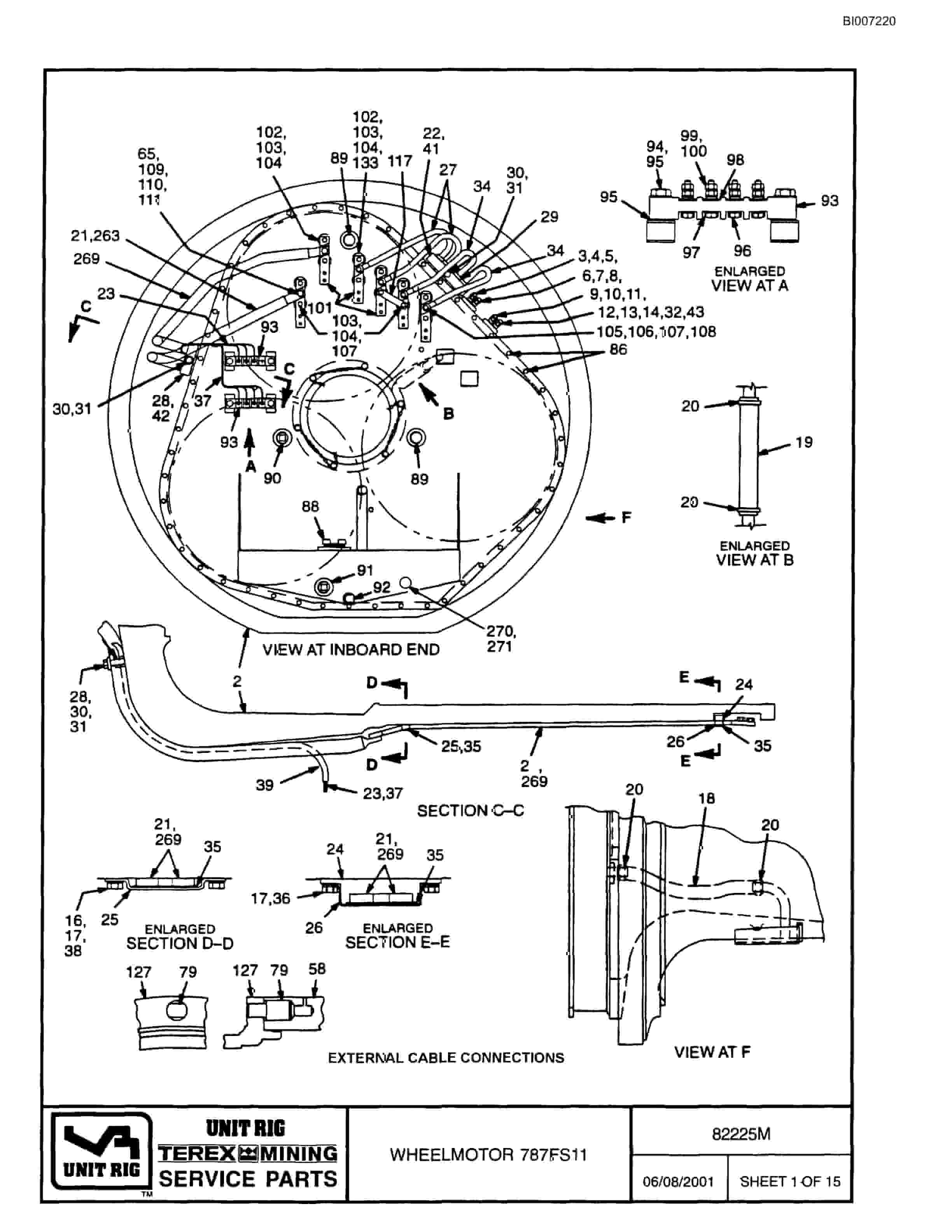 Bucyrus MT-4400 Parts Catalog BI007220-5