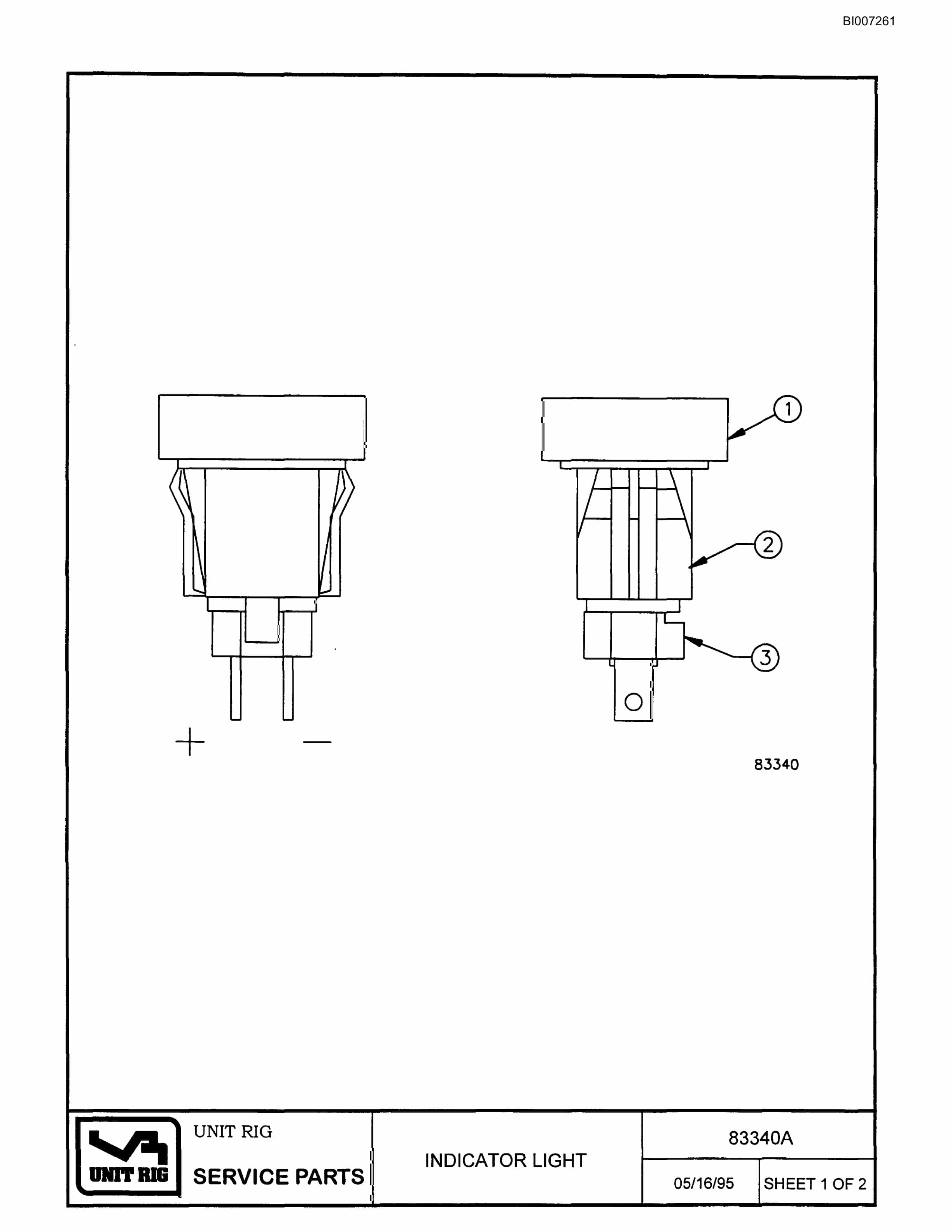 Bucyrus MT-4400 Parts Catalog BI007261-5