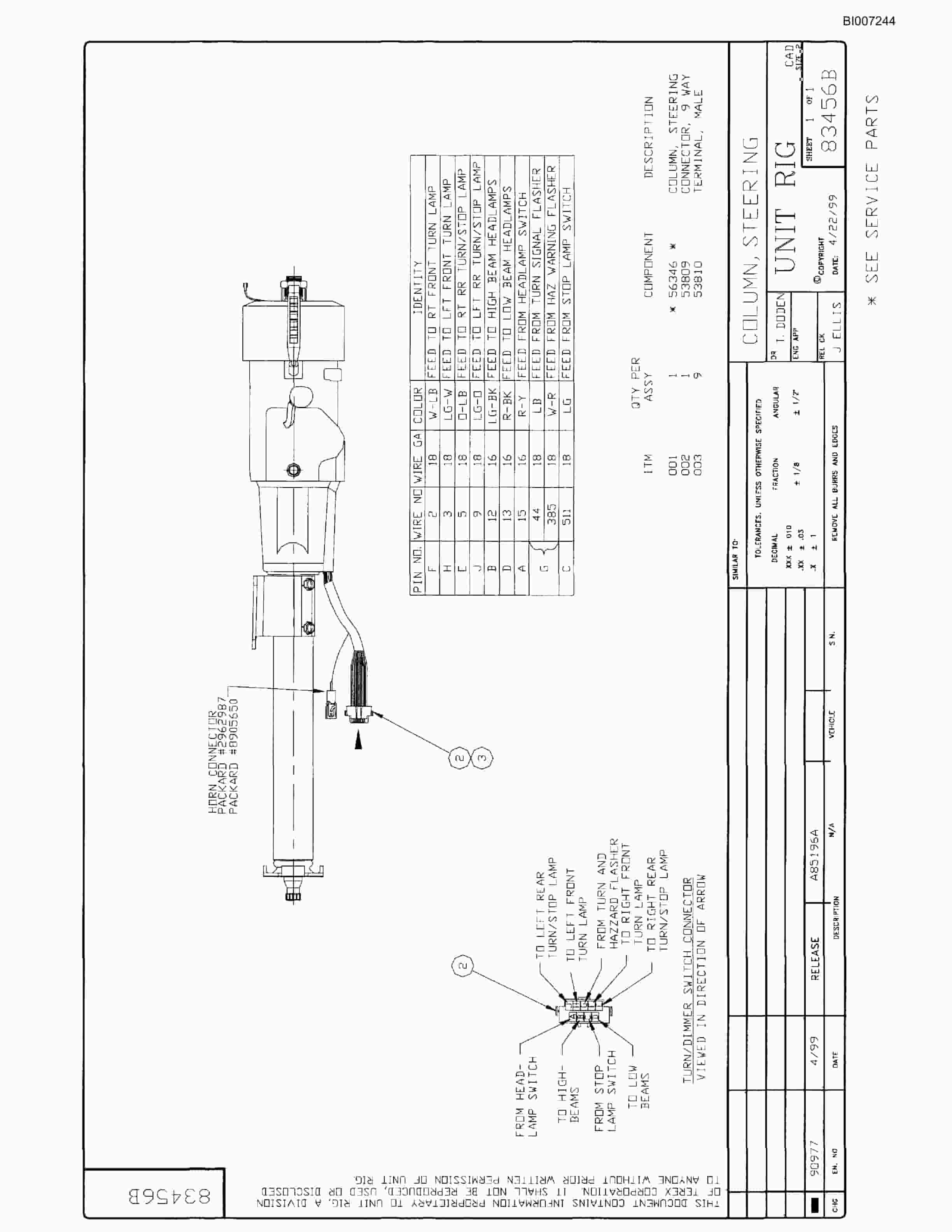 Bucyrus MT-4400AC Parts Catalog BI007244-5