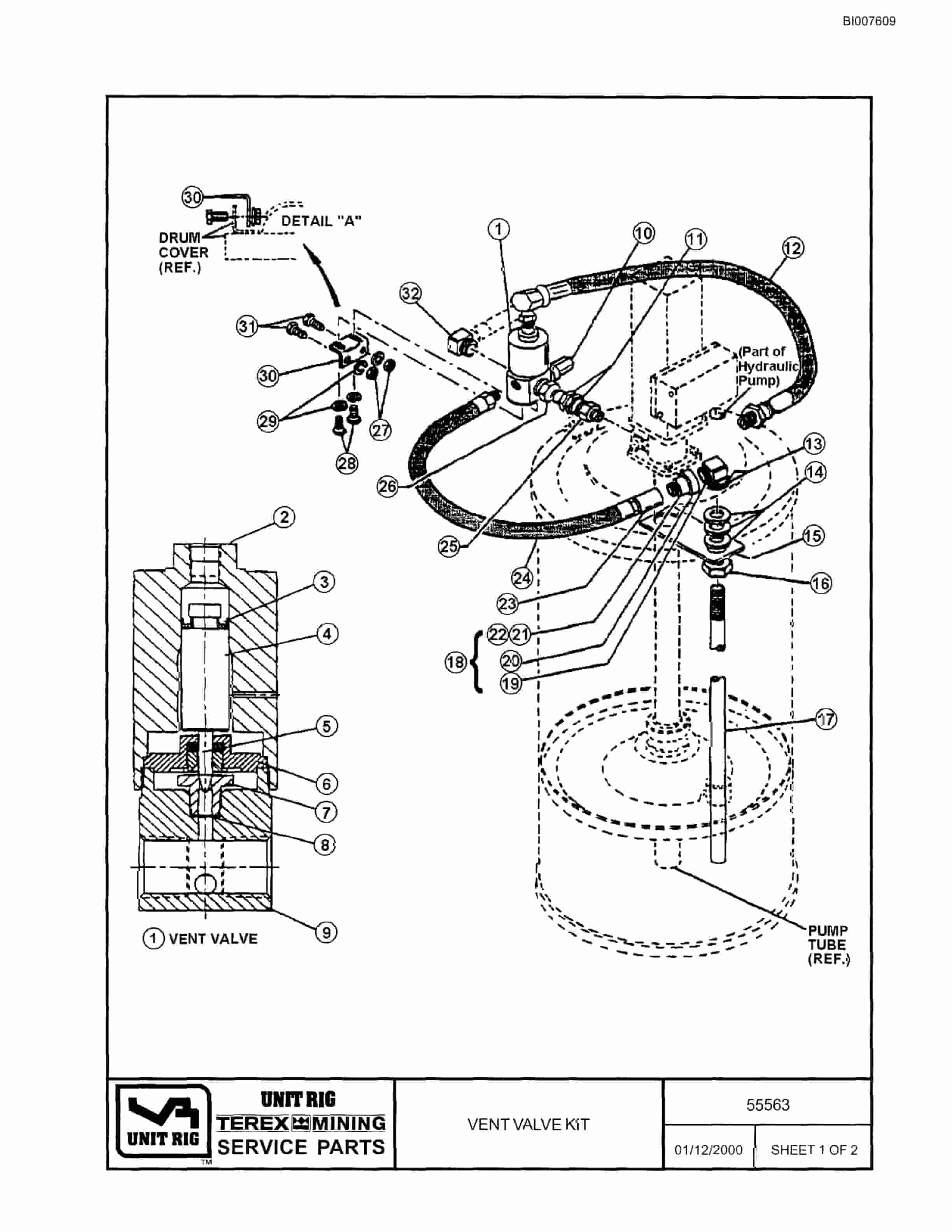 Bucyrus MT-4400AC Parts Catalog BI007609-4