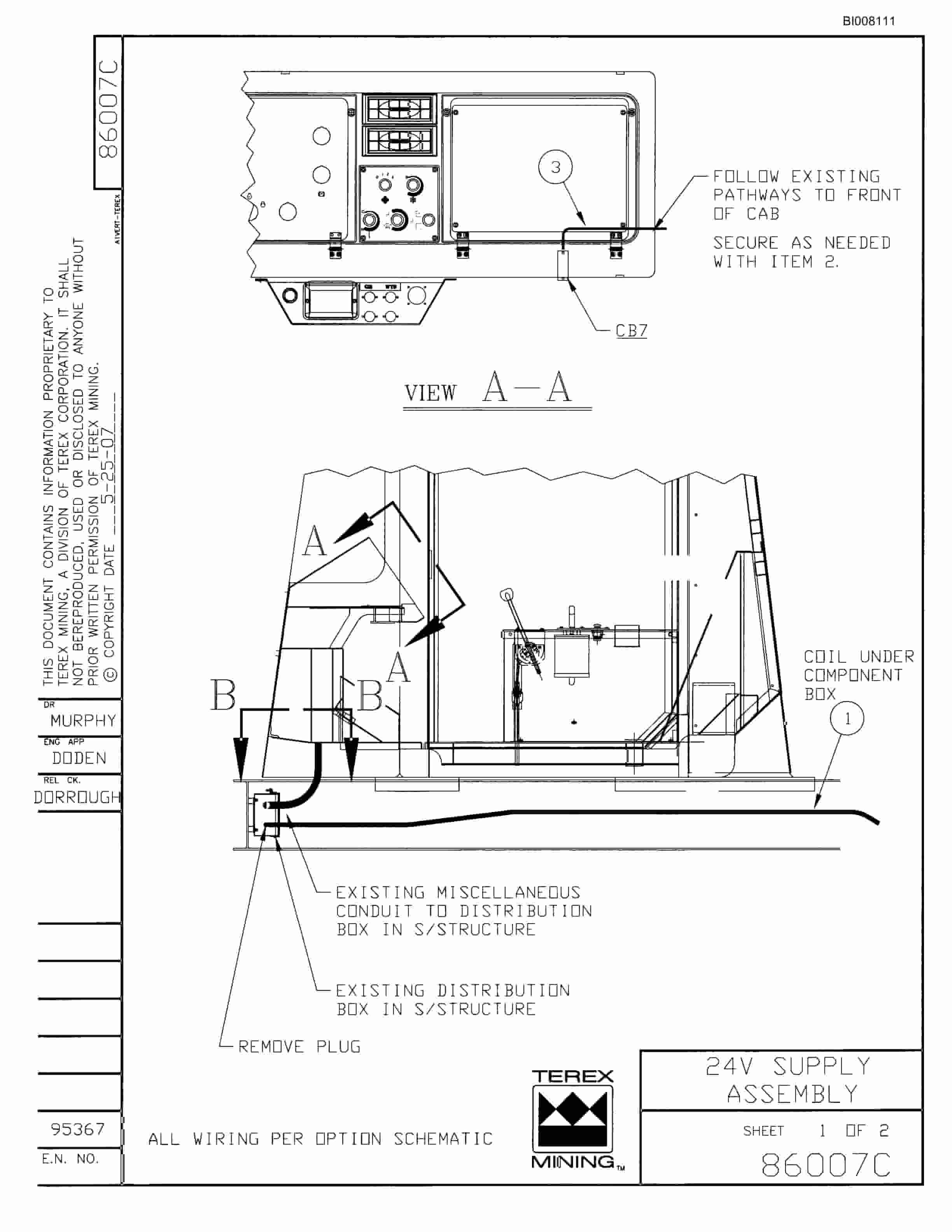 Bucyrus MT-4400AC Parts Catalog BI008111-2