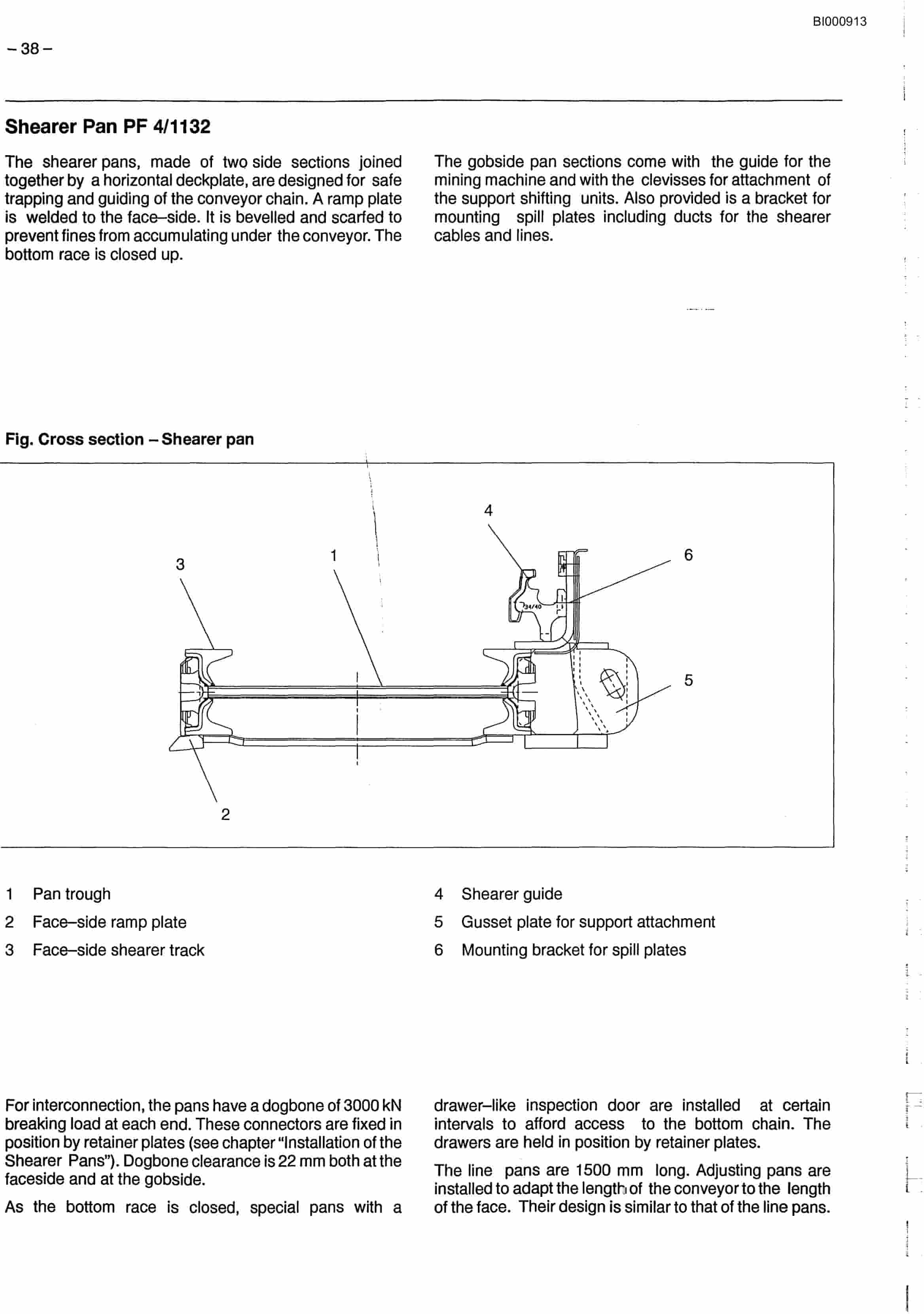 Bucyrus Panzer Face Conveyor PF 4-1132 Technical Manual BI000913-2