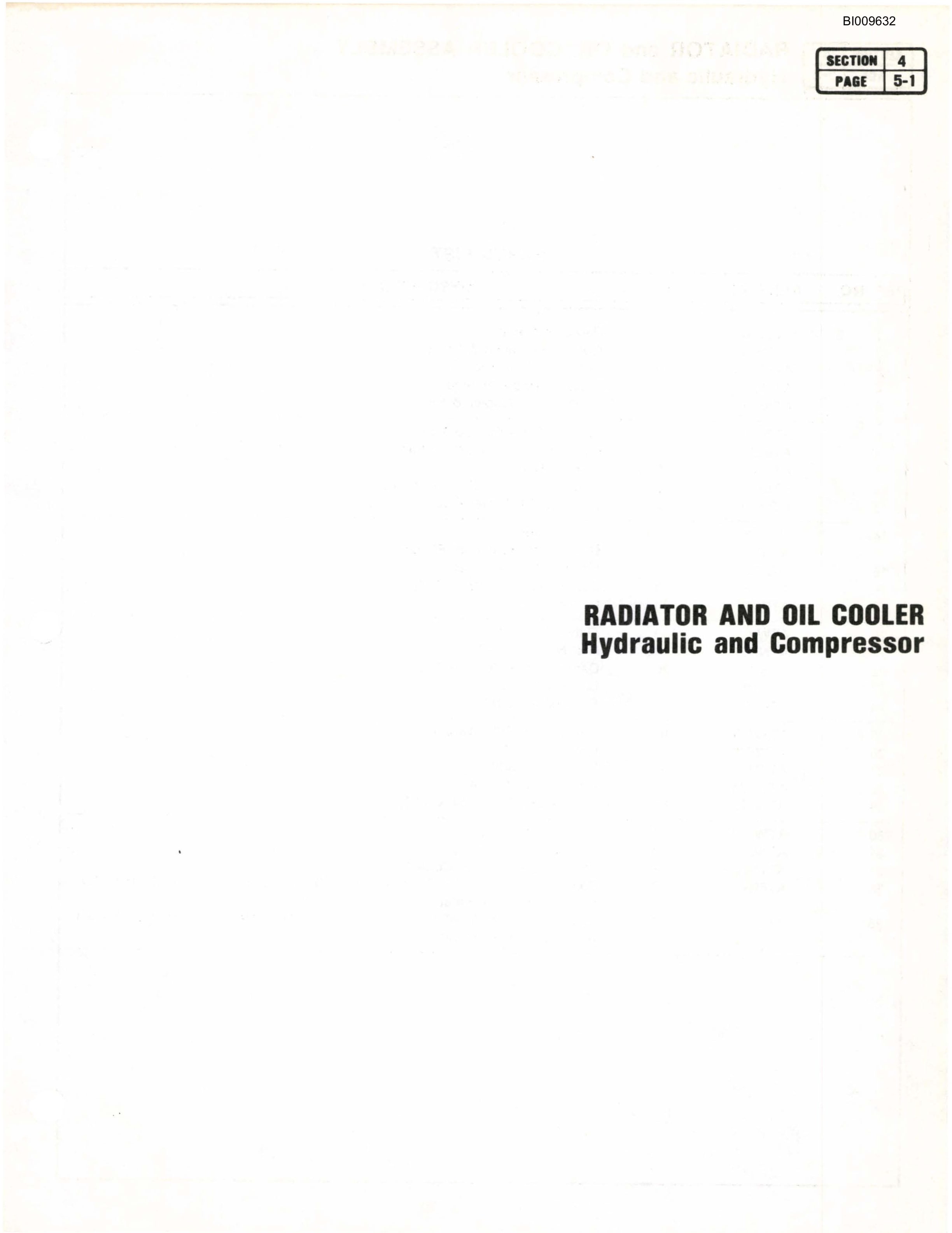 Bucyrus PHP1 Hydra-Pac Parts Catalog BI009632-5