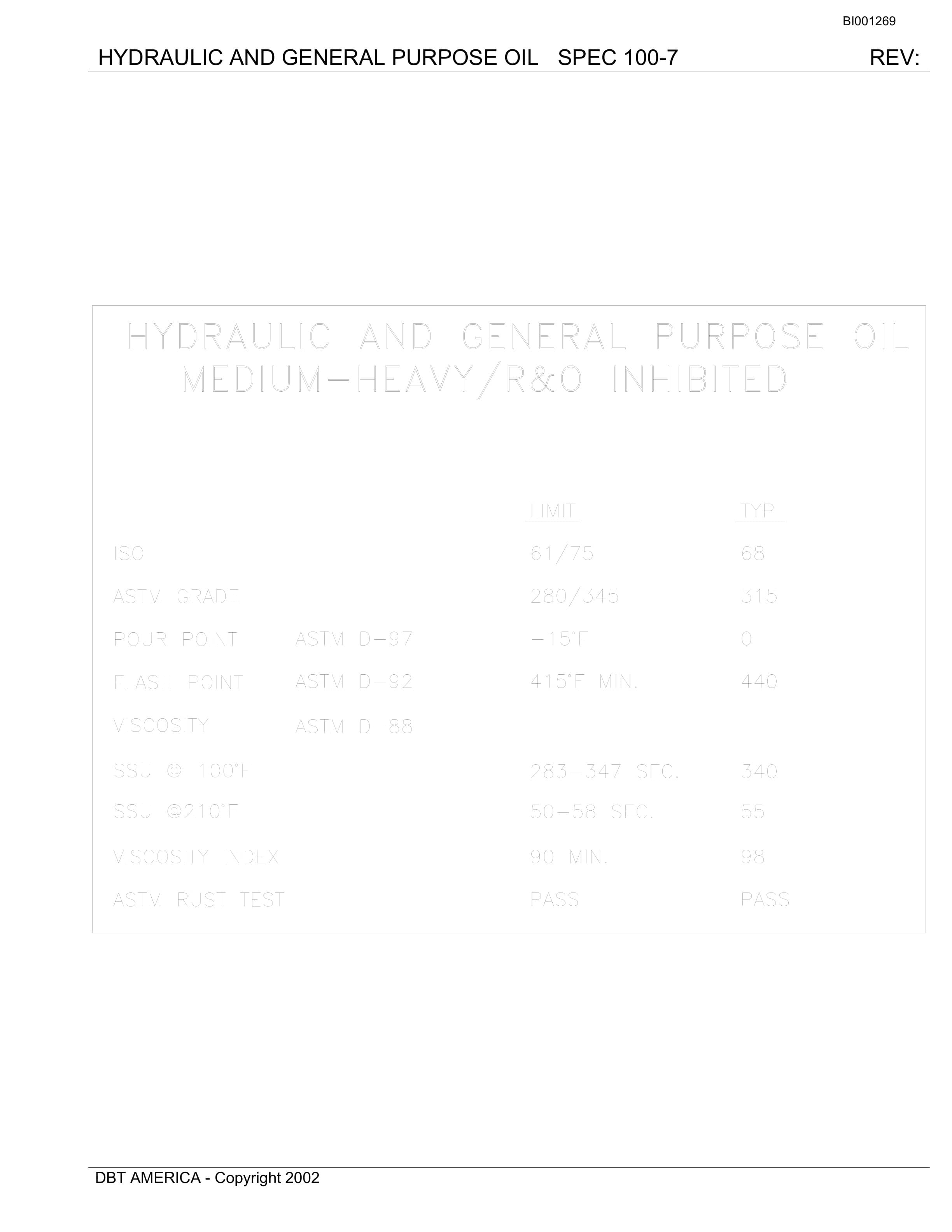 Bucyrus Power Units Andalex Resources Parts Catalog BI001269-4