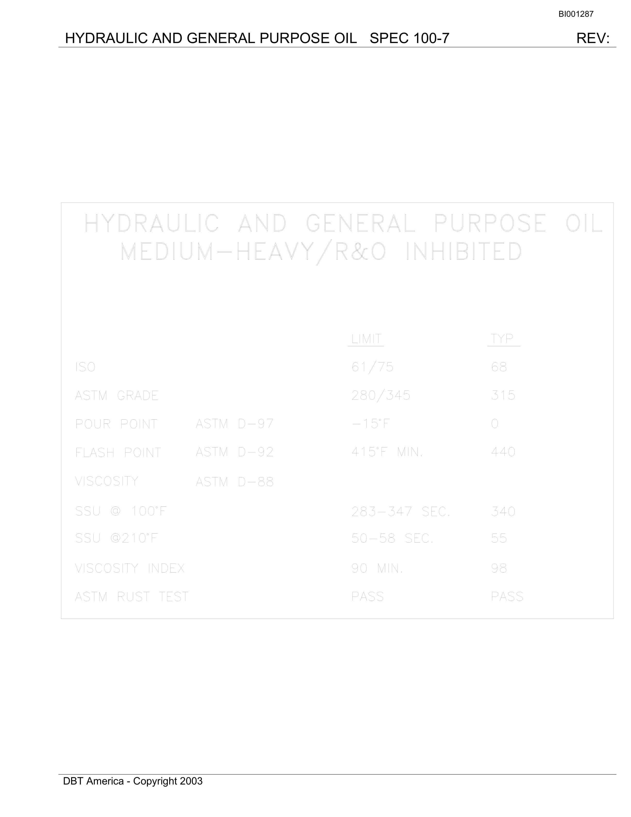 Bucyrus Power Units Andalex Resources Parts Catalog BI001287-4