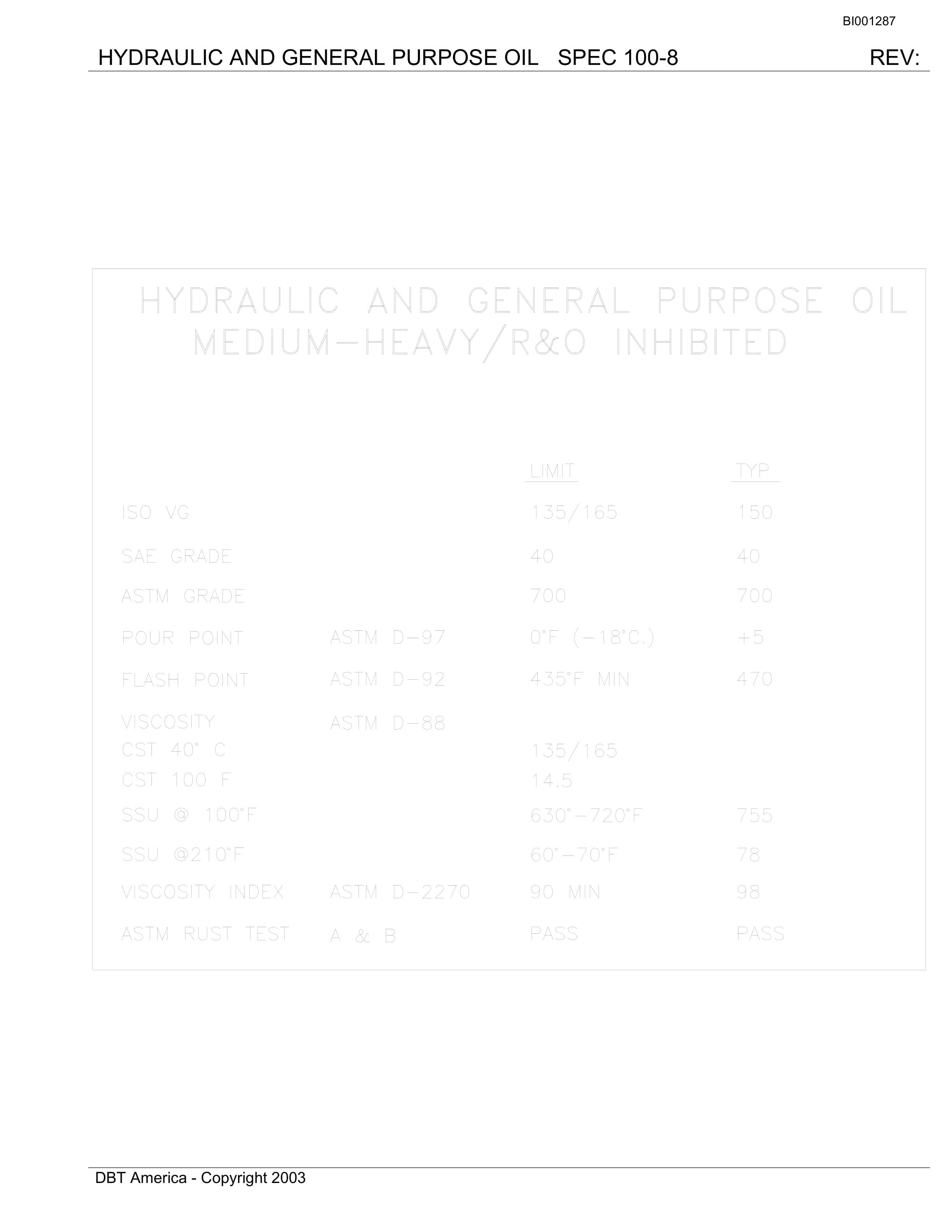 Bucyrus Power Units Andalex Resources Parts Catalog BI001287-5