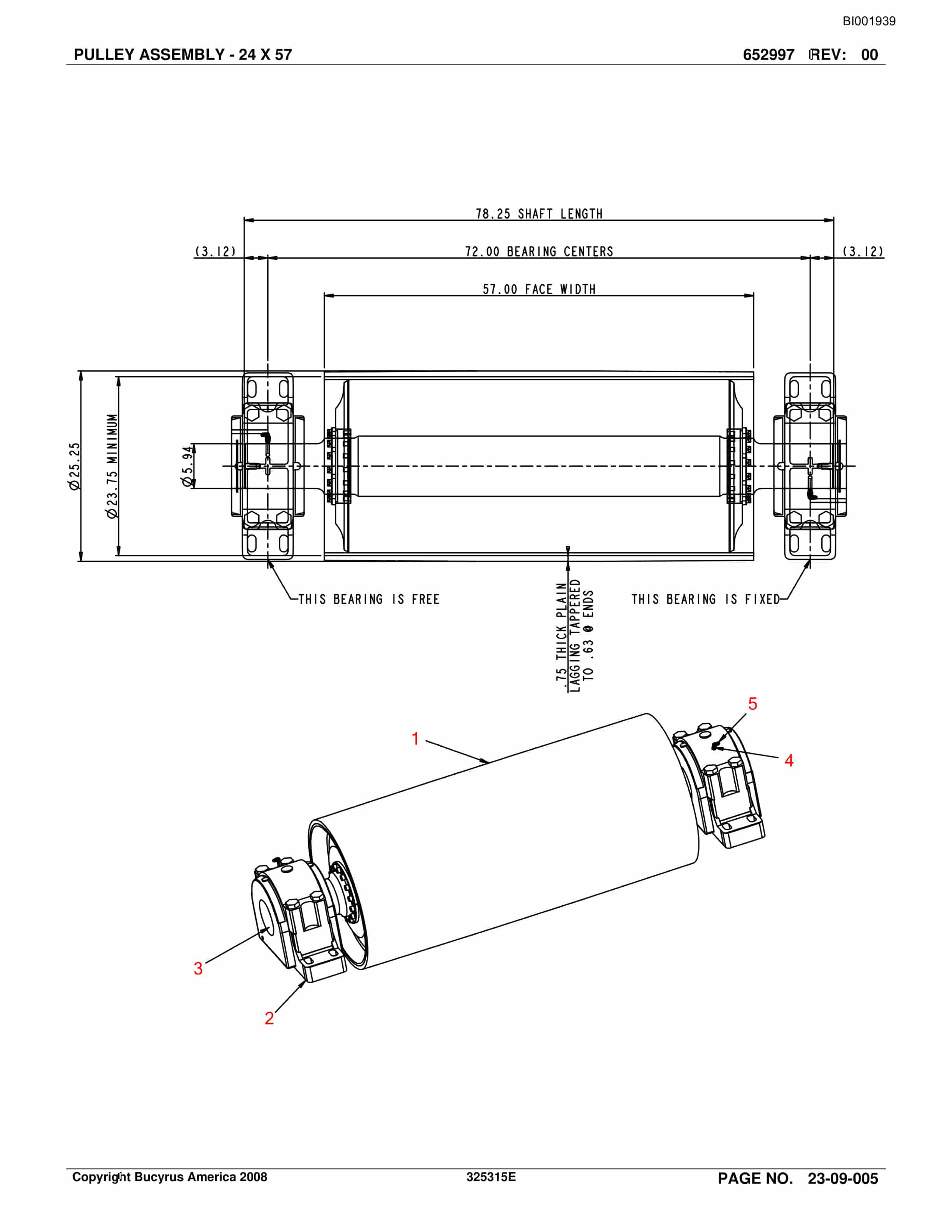 Bucyrus PP 4110 AT Technical Manual BI001939-5