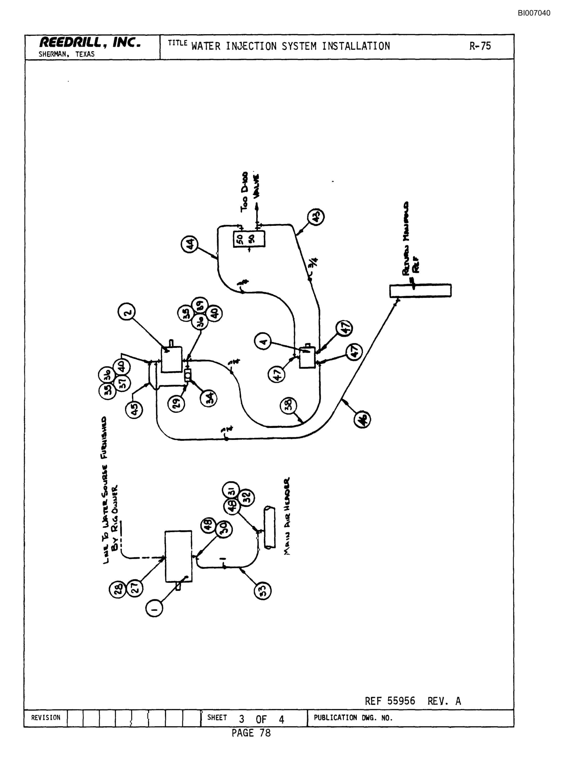 Bucyrus R-75 Parts Catalog BI007040-2