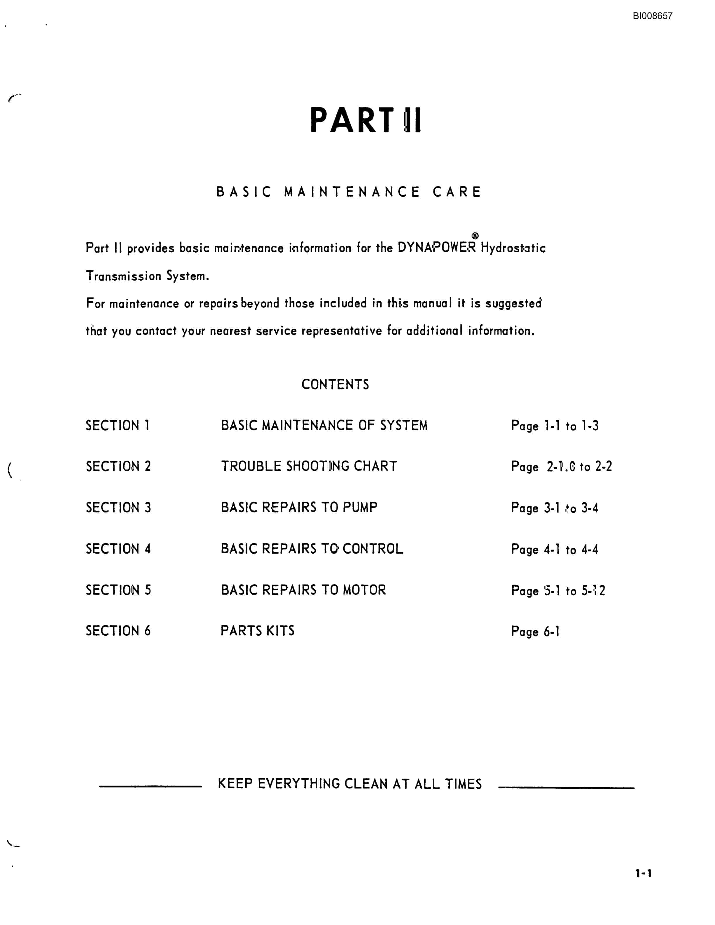Bucyrus RDC-11 Parts Catalog BI008657-4