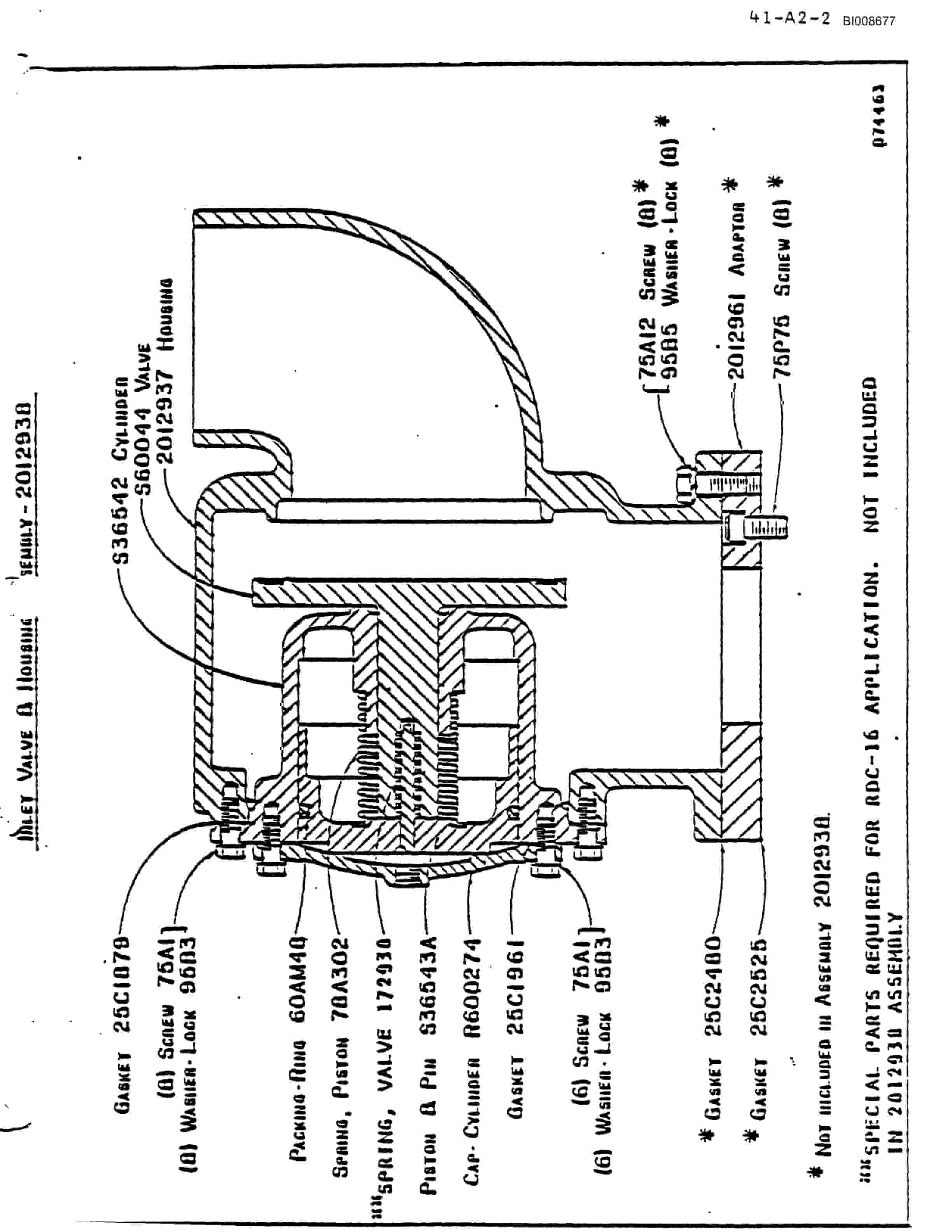 Bucyrus RDC-16 Blasthole Drill Parts Catalog BI008677-5