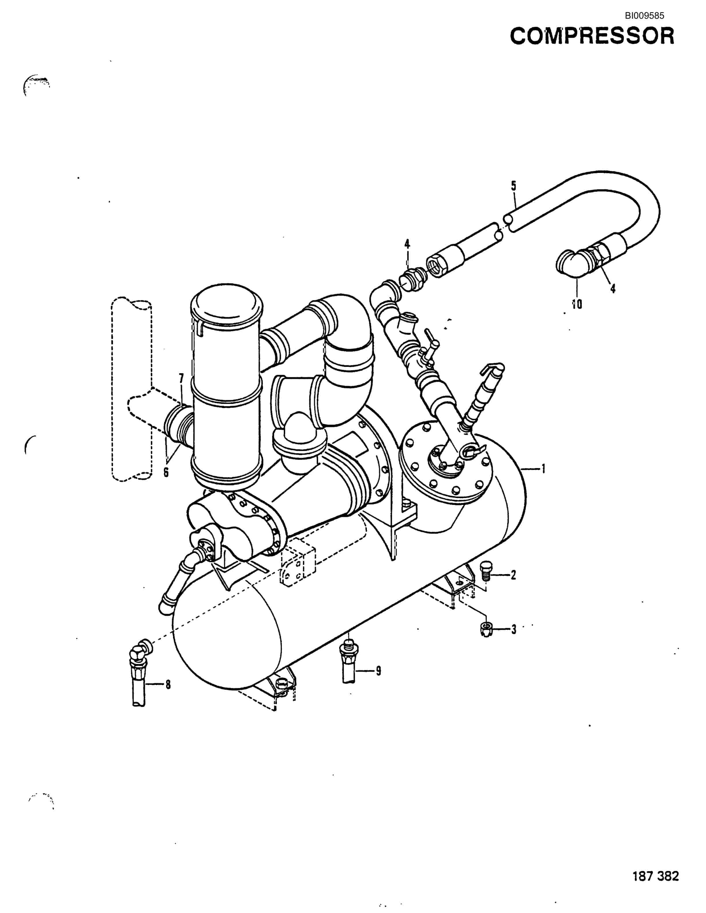 Bucyrus RDC-16 Blasthole Drill Parts Catalog BI009585-3